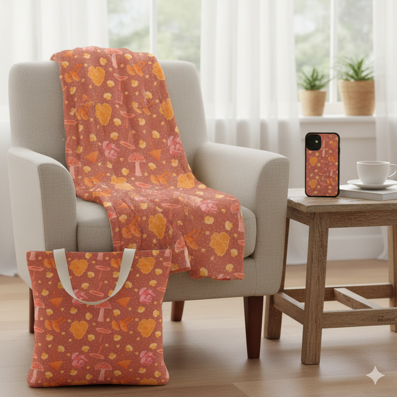 🍄 Woodland Mushrooms