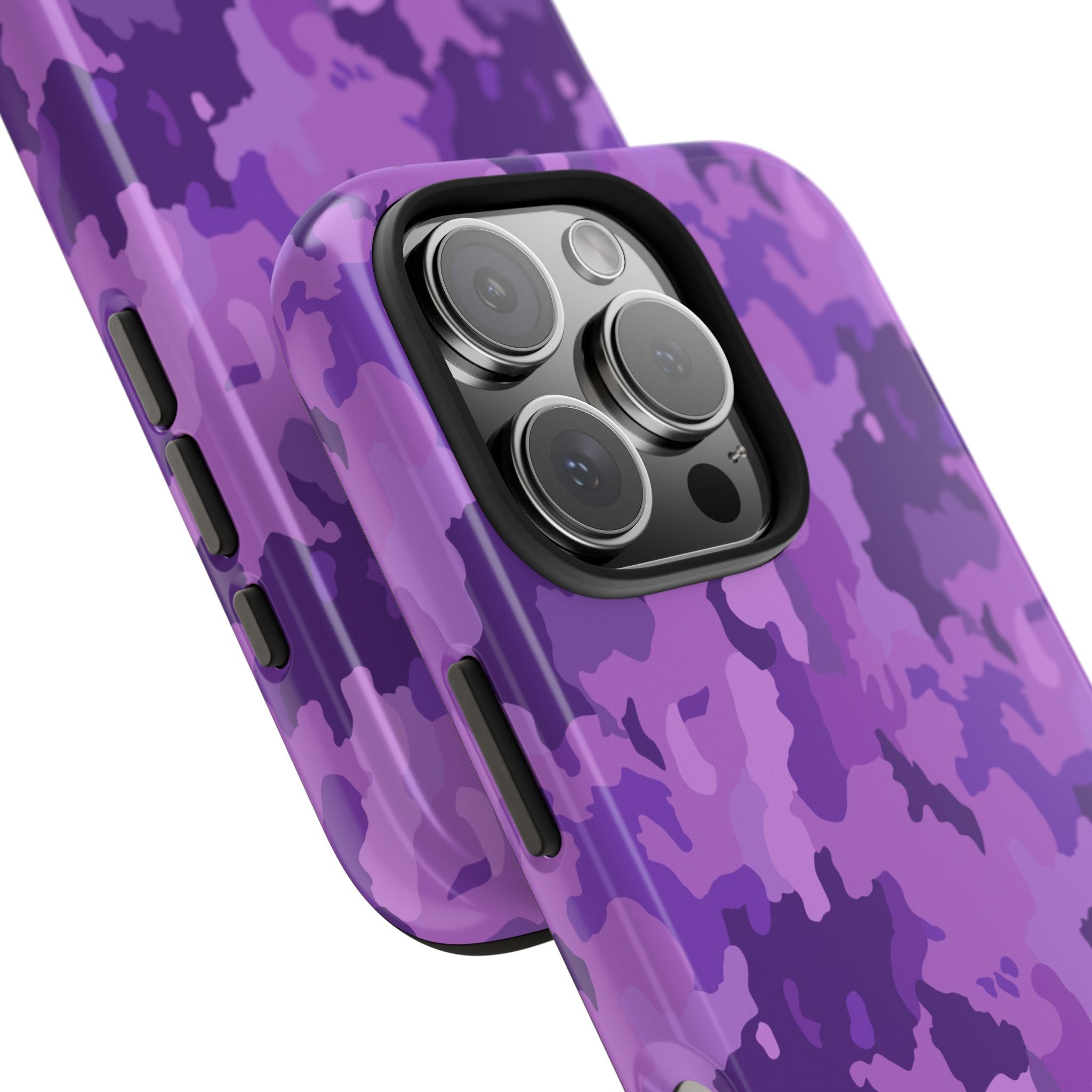 Tough Phone Cases - Purple Camo