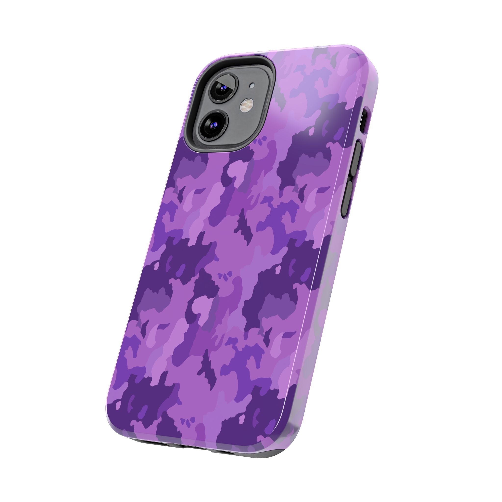 Tough Phone Cases - Purple Camo