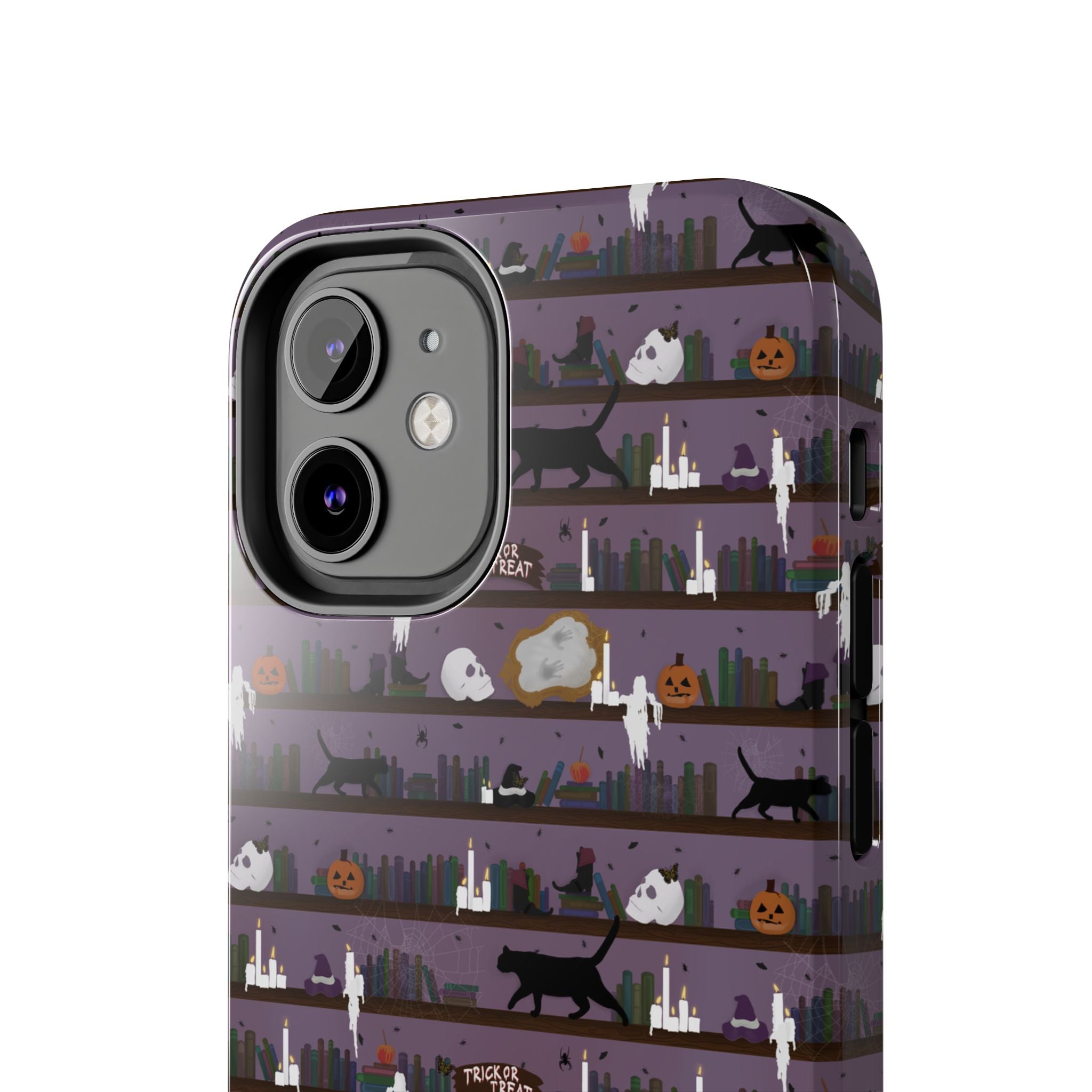 Tough Phone Cases - Spooky Bookcase
