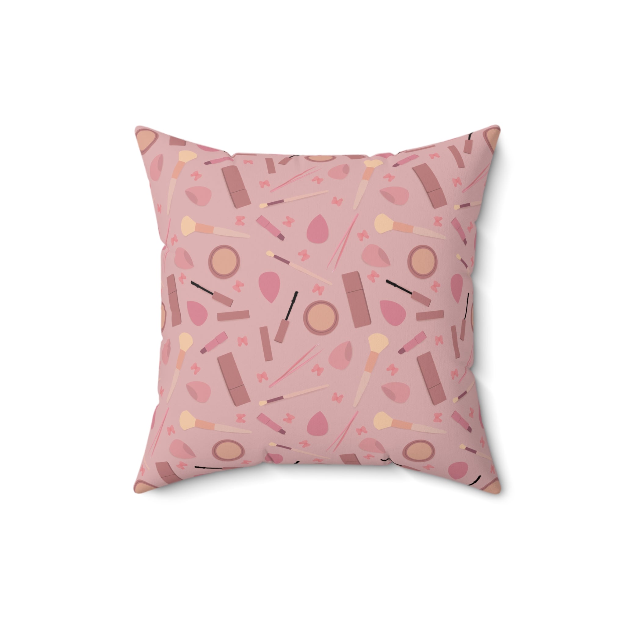 Spun Polyester Square Pillow - Make Up Collection