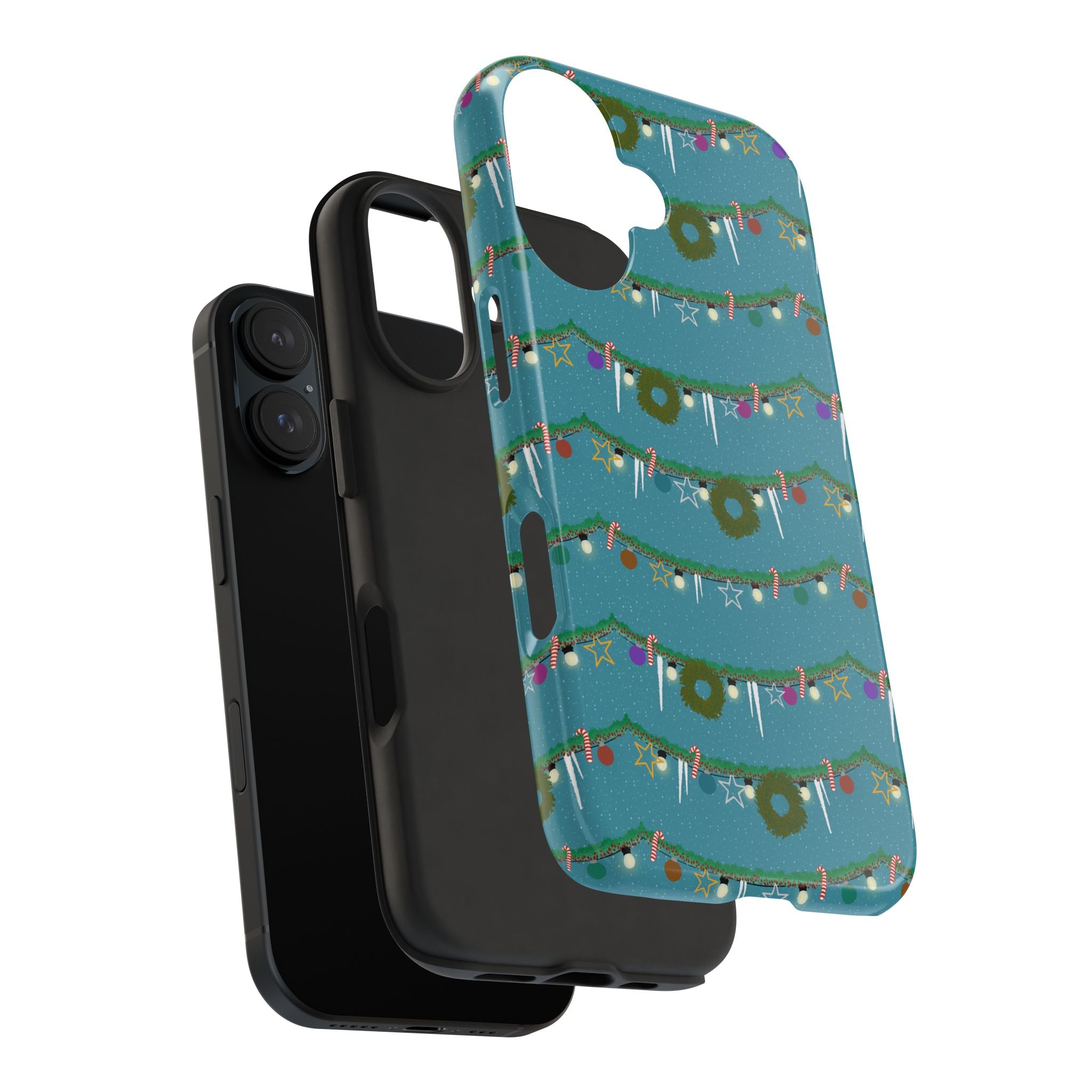 Tough Phone Cases - Christmas Garland