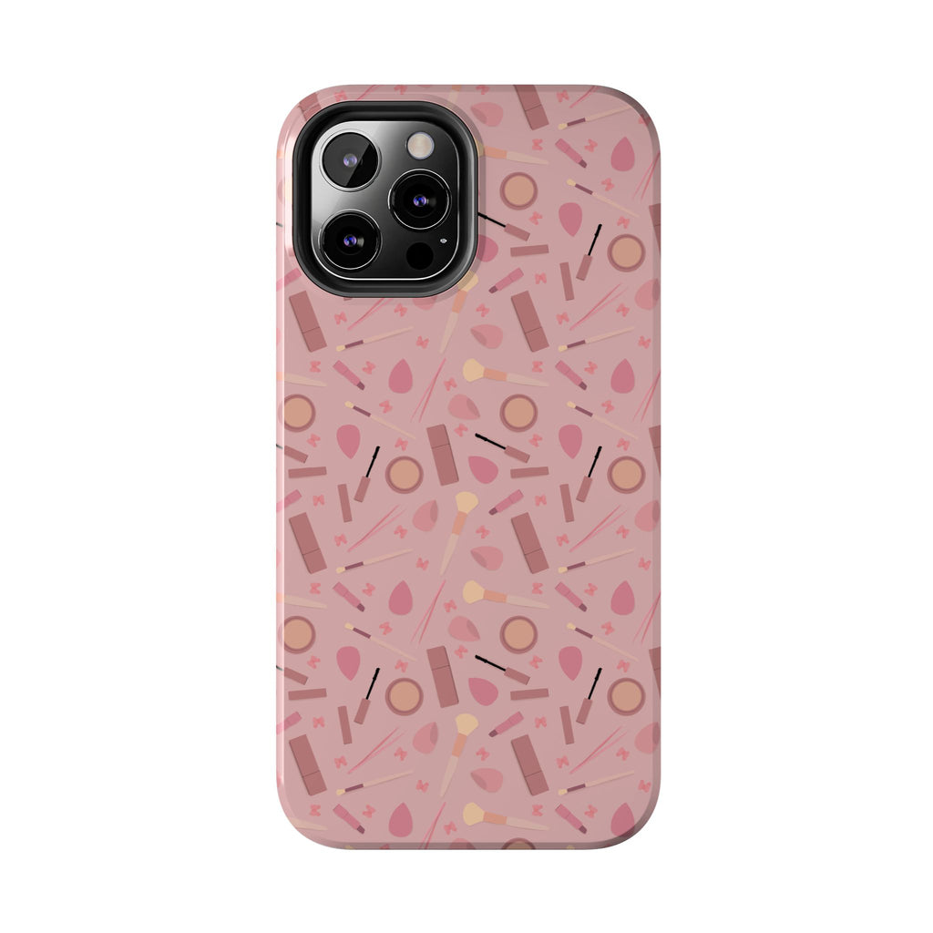 Phone Case - Pink Aesthetic Makeup Design