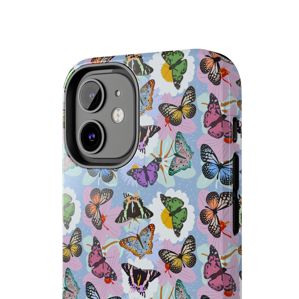 Tough Phone Cases - Butterflies and Flowers