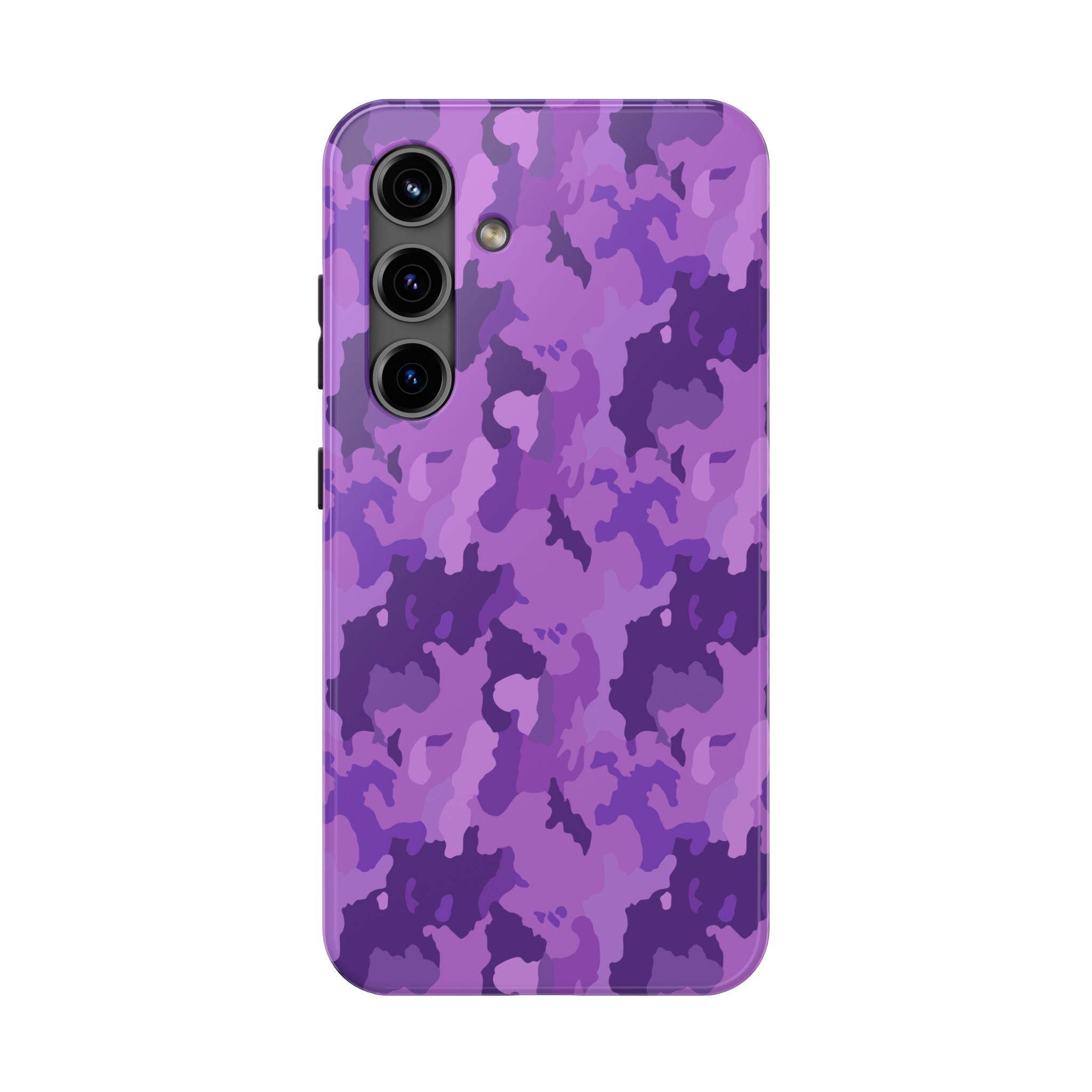 Tough Phone Cases - Purple Camo