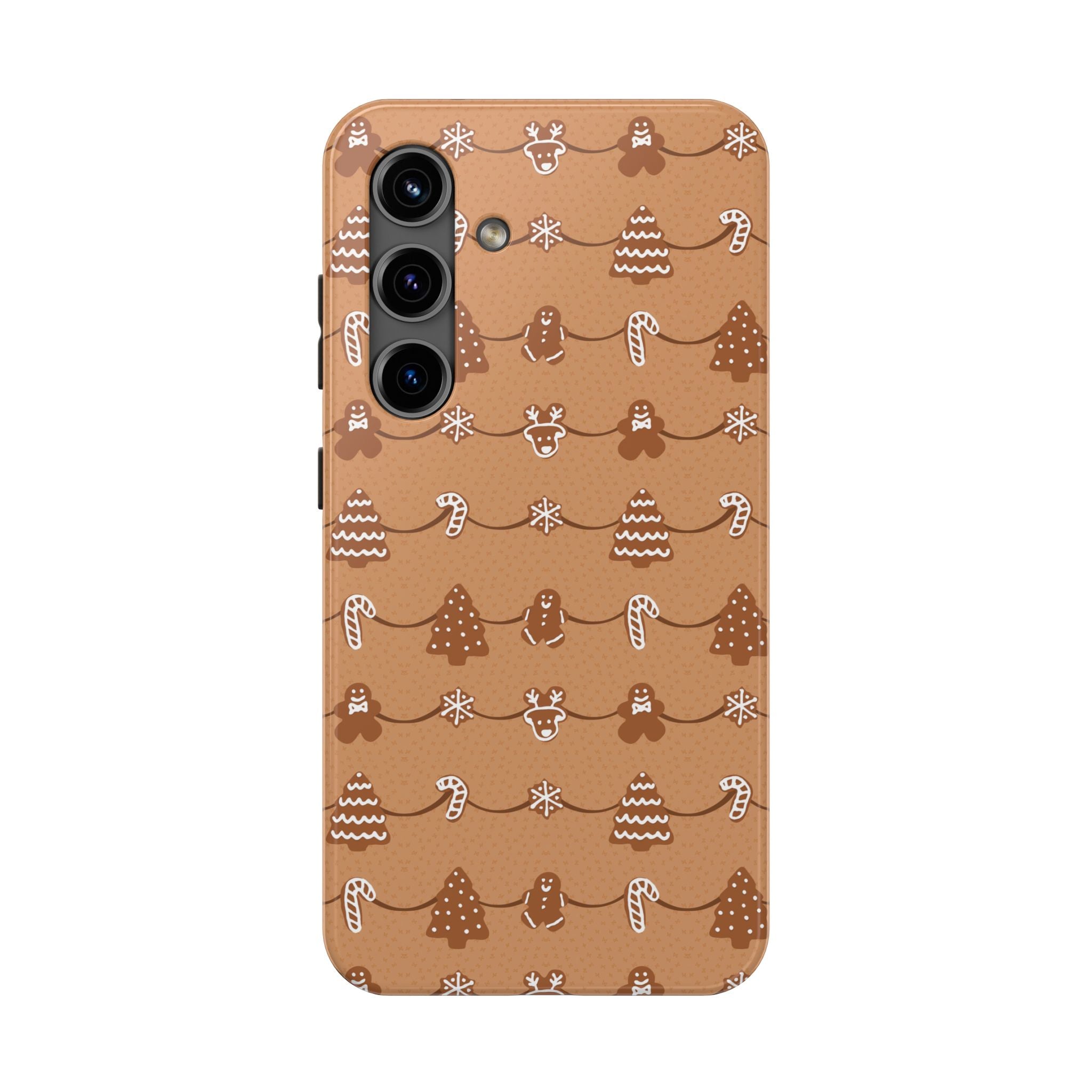 Phone Case - Gingerbread Cookies Design