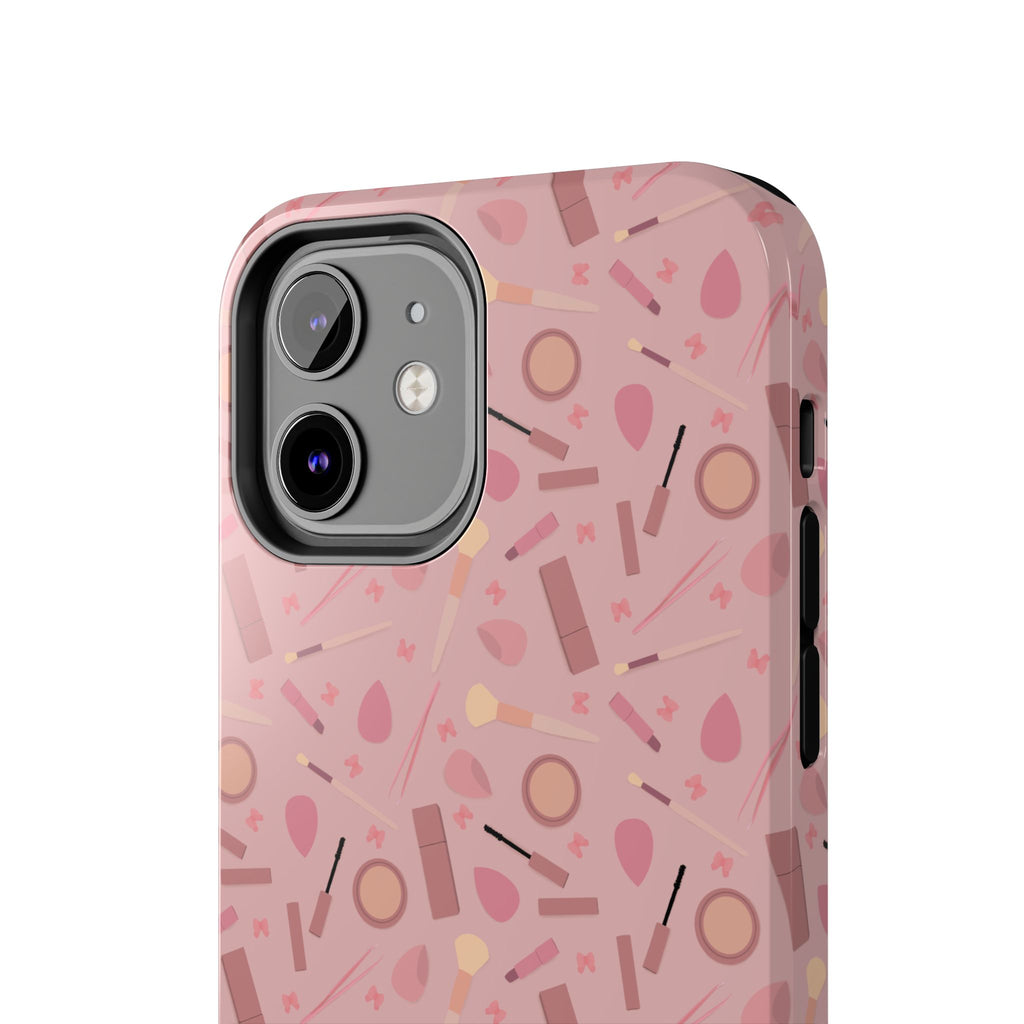 Phone Case - Pink Aesthetic Makeup Design