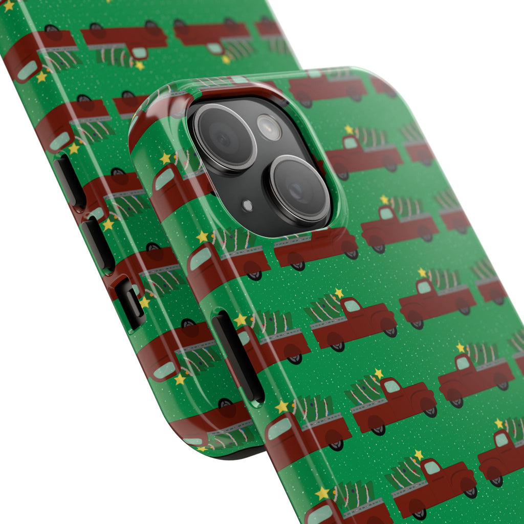 Tough Phone Cases - Merry Truckmas