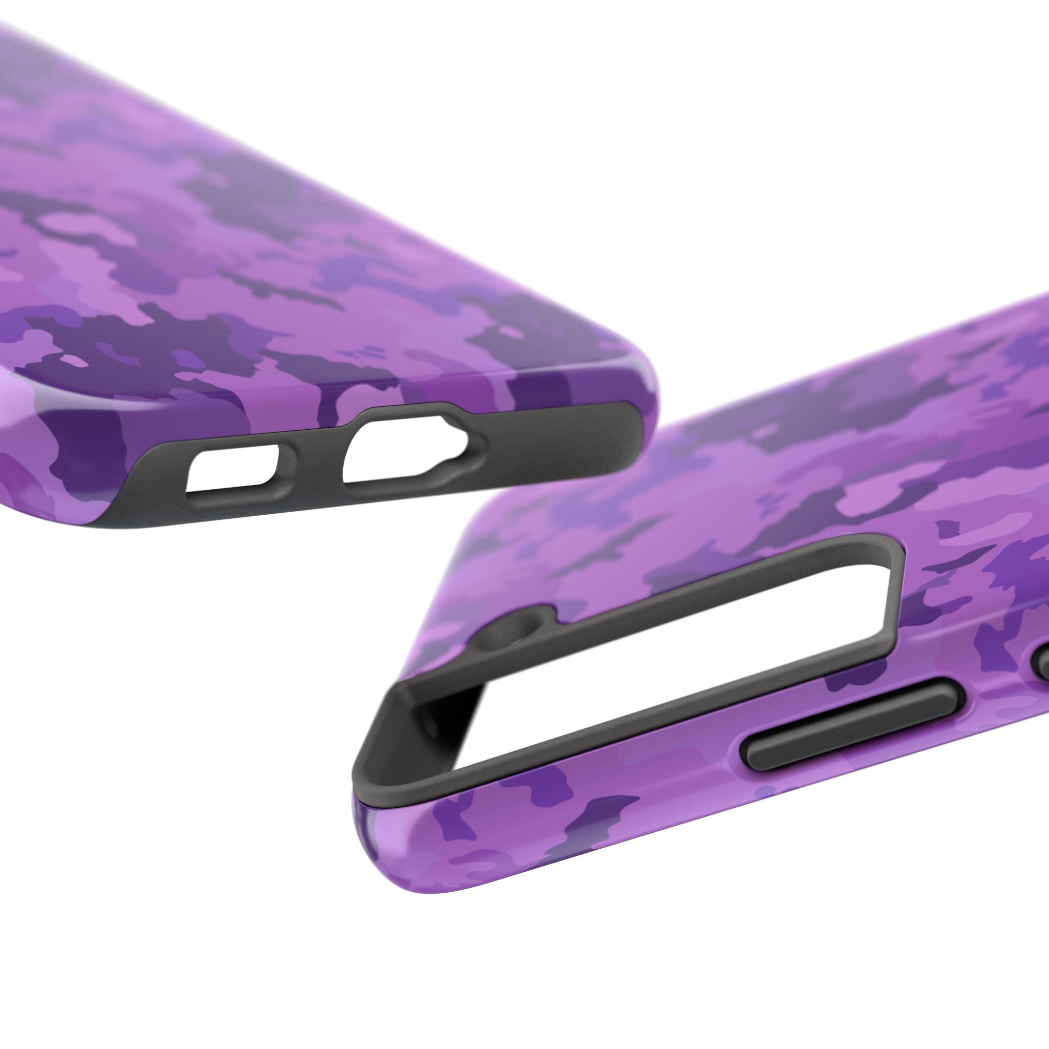 Tough Phone Cases - Purple Camo