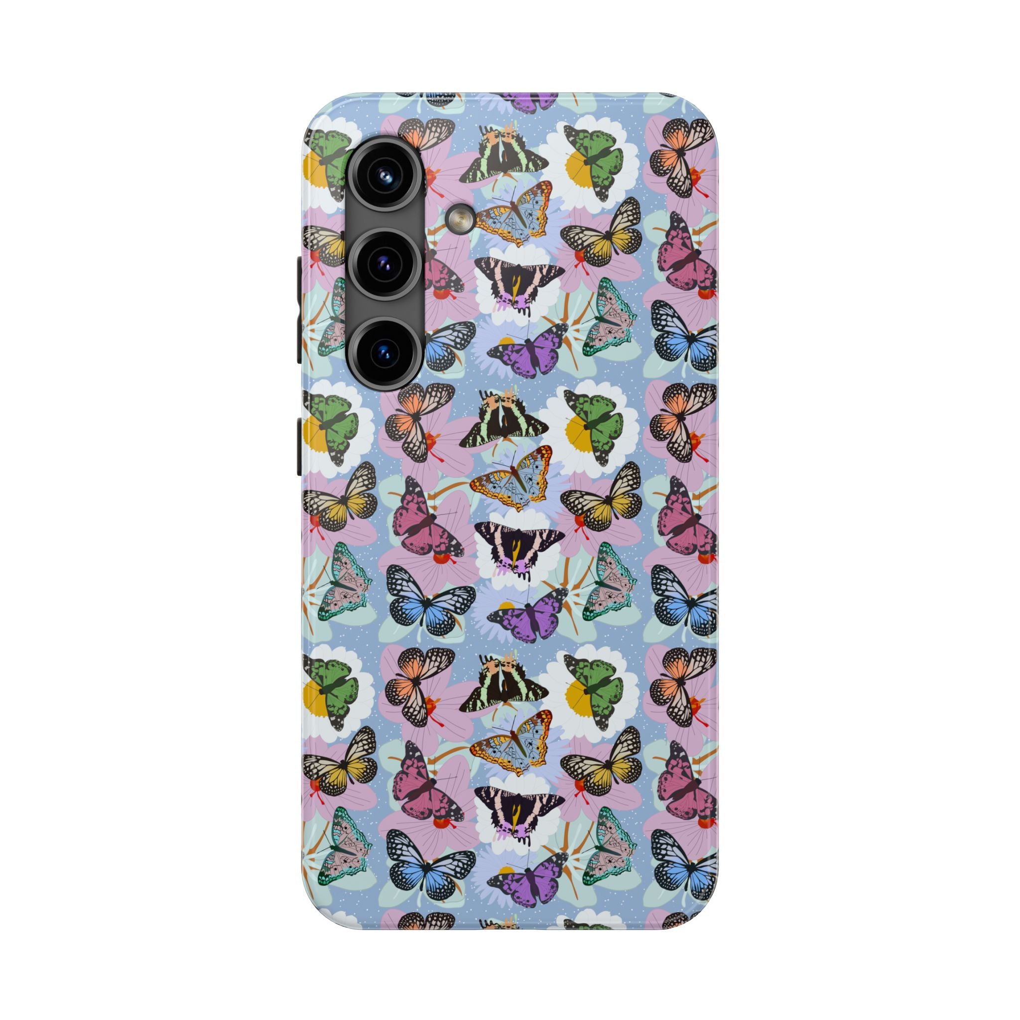 Tough Phone Cases - Butterflies and Flowers