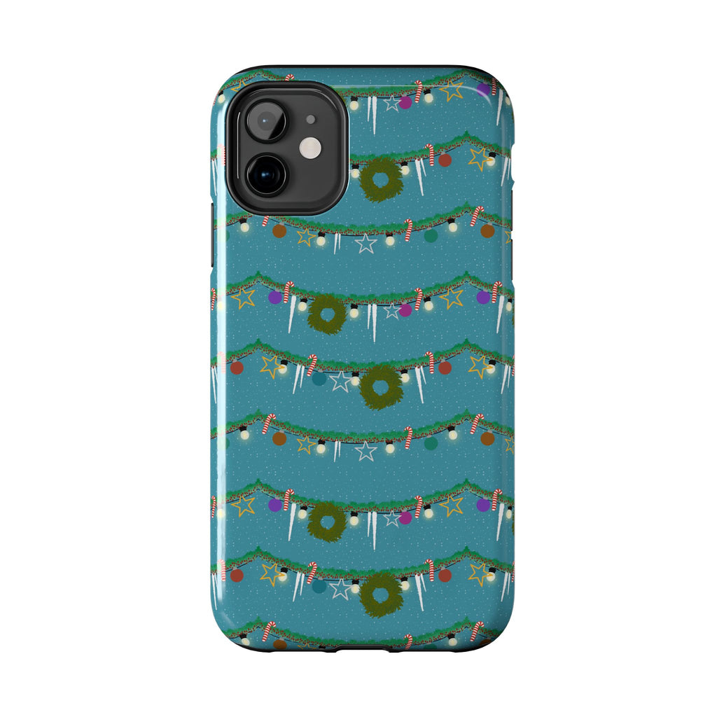 Tough Phone Cases - Christmas Garland