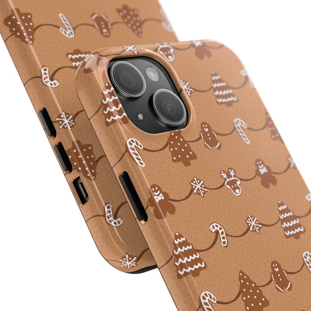 Phone Case - Gingerbread Cookies Design