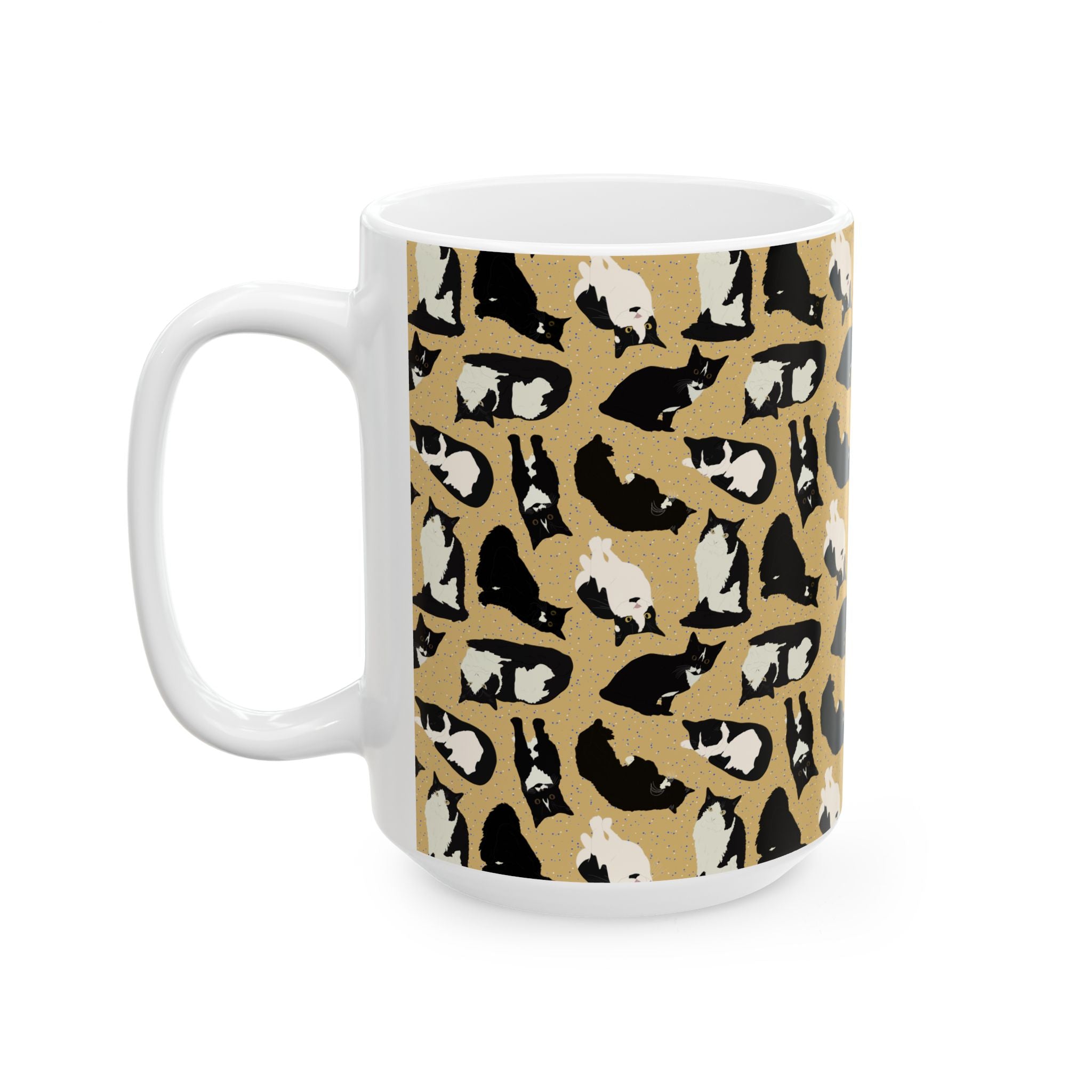 Ceramic Mug, (11oz, 15oz) - Cats