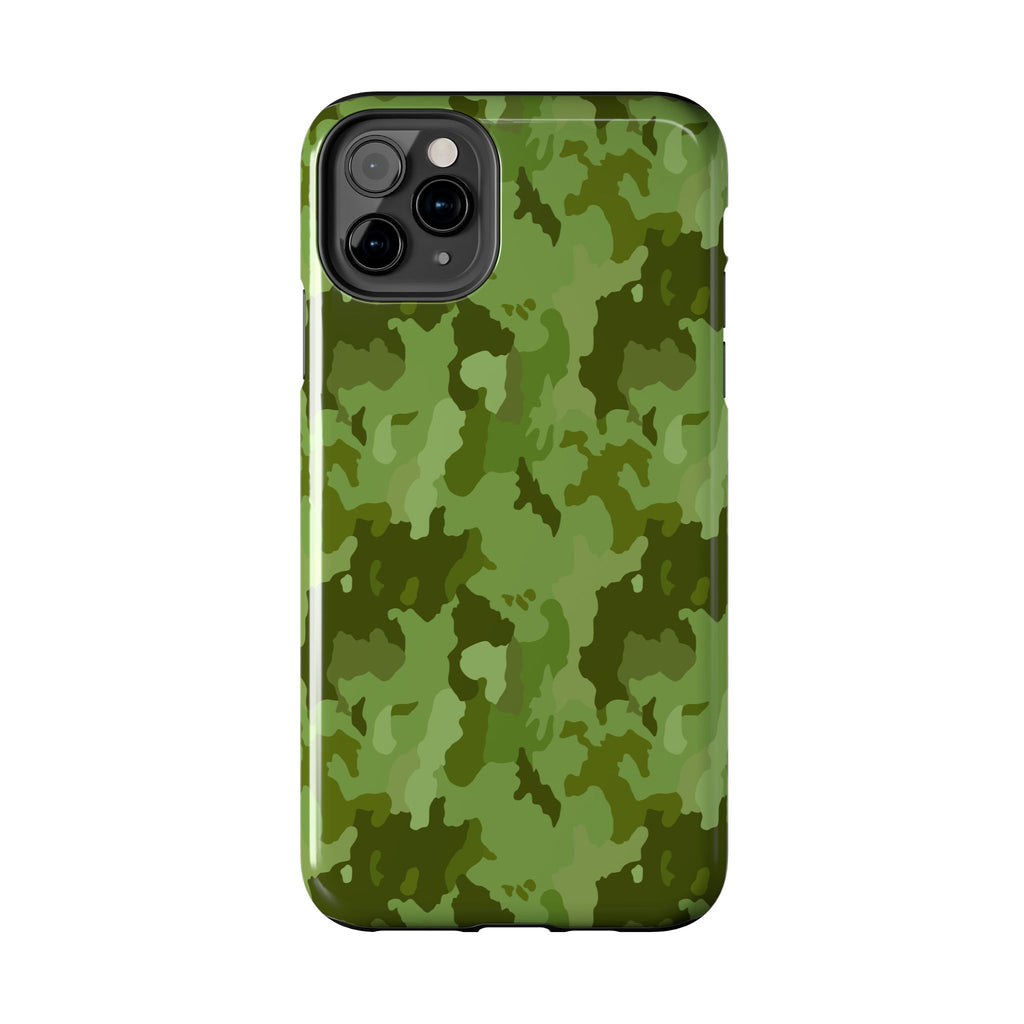 Tough Phone Cases - Green Camo