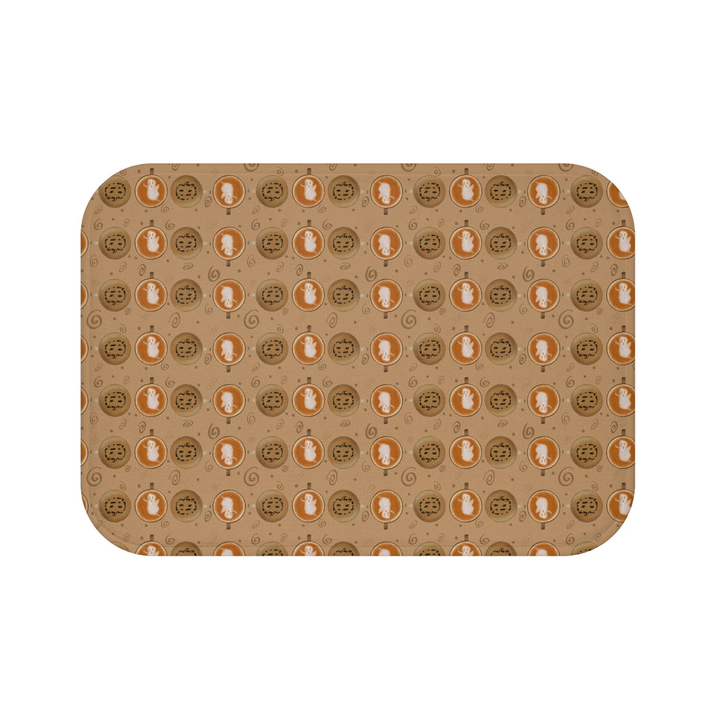 Bath Mat - Halloween Coffees