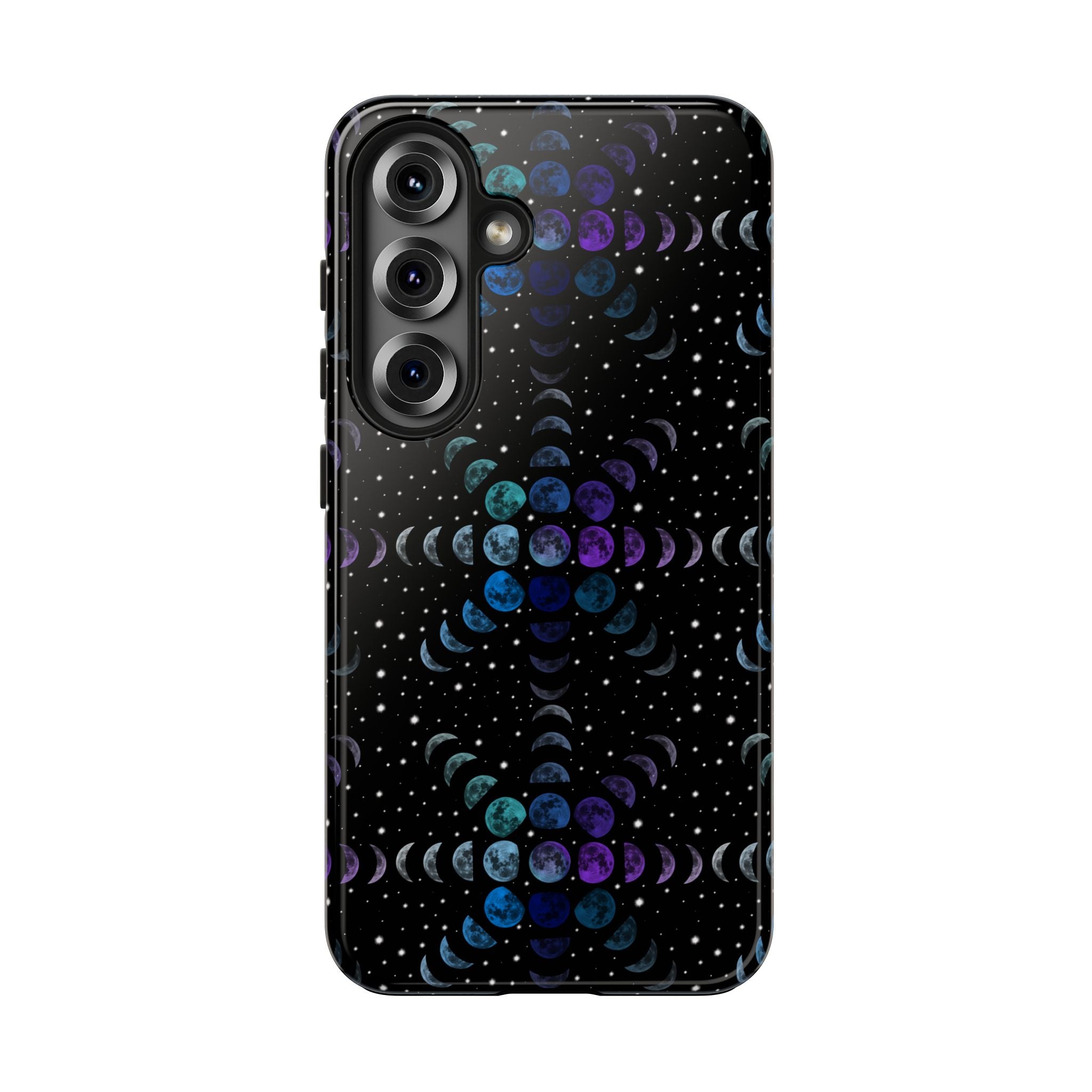 Tough Phone Cases - Multi-Colored Lunar Cycle