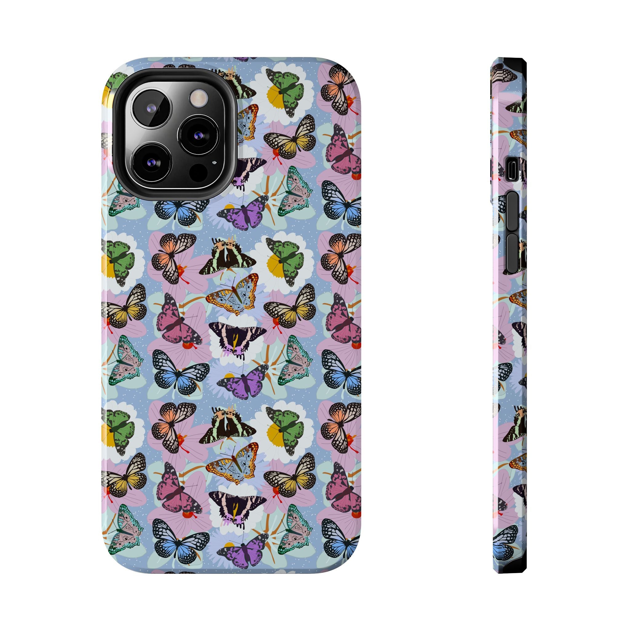 Tough Phone Cases - Butterflies and Flowers