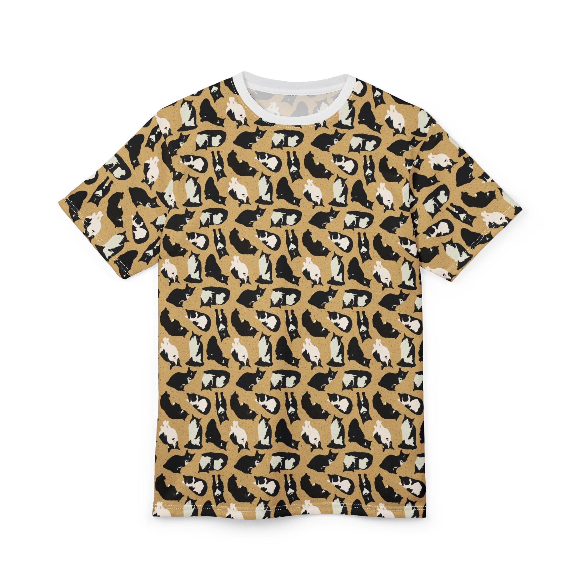 Unisex Cut & Sew Tee - Cats