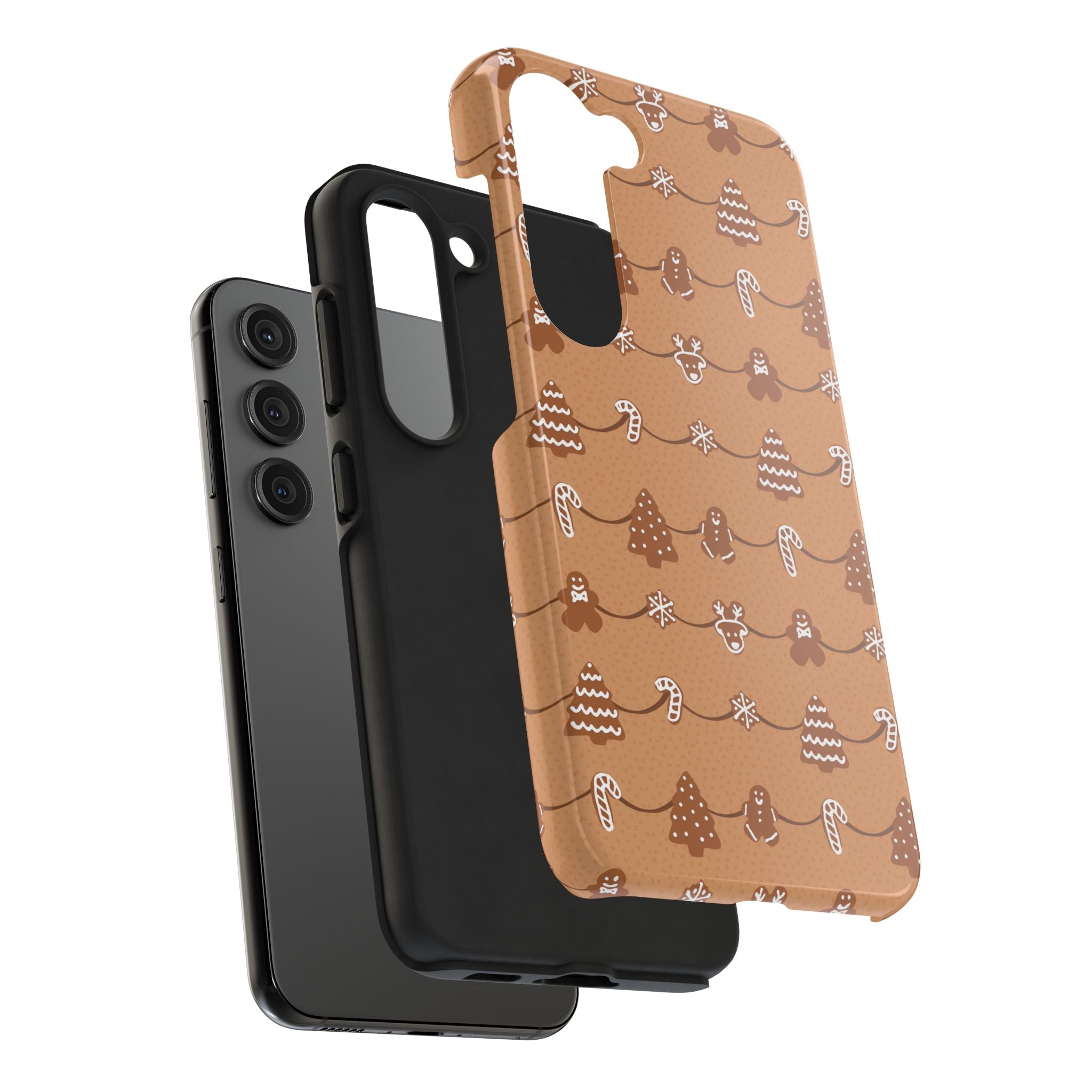 Phone Case - Gingerbread Cookies Design