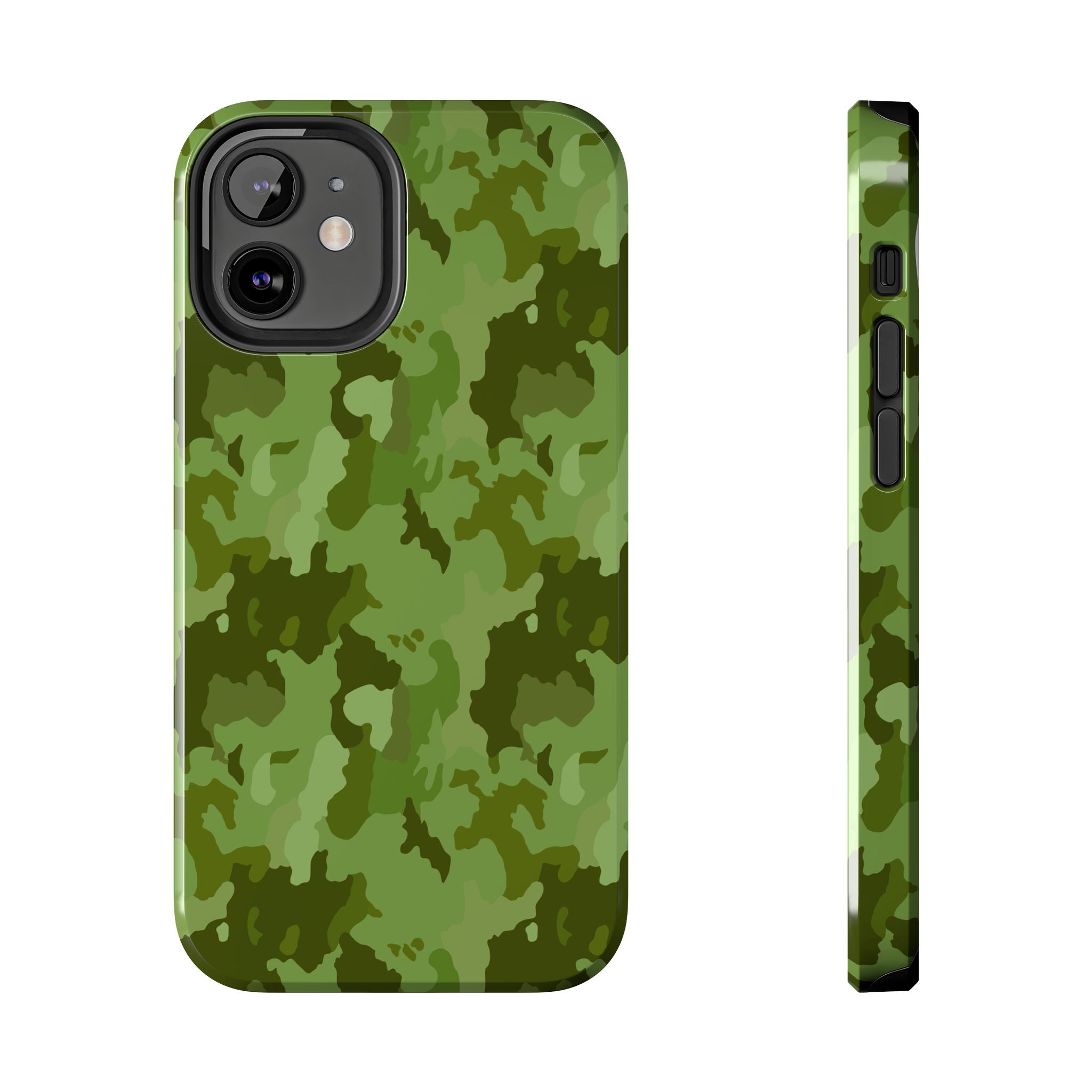 Tough Phone Cases - Green Camo