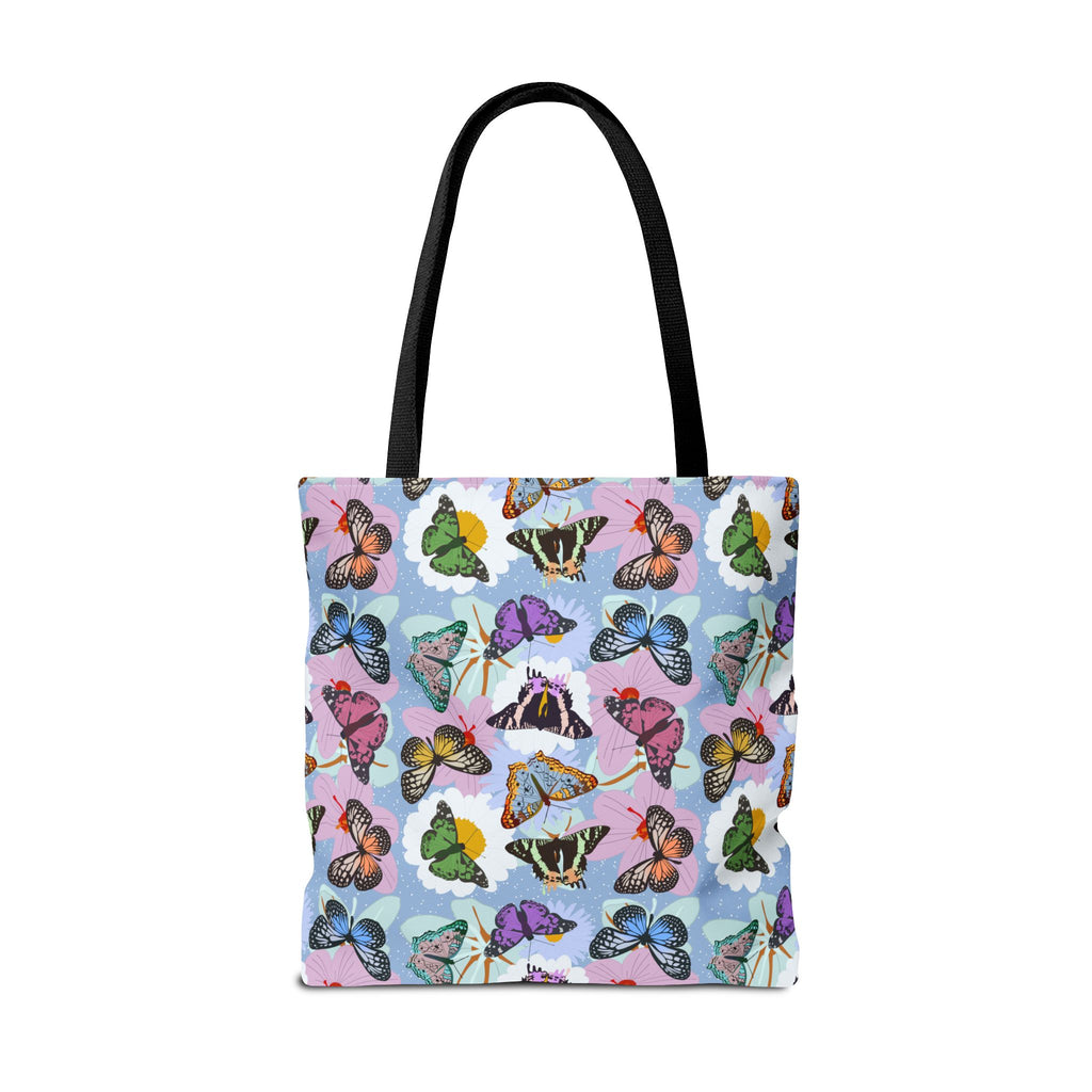 Tote Bag - Butterflies and Flowers