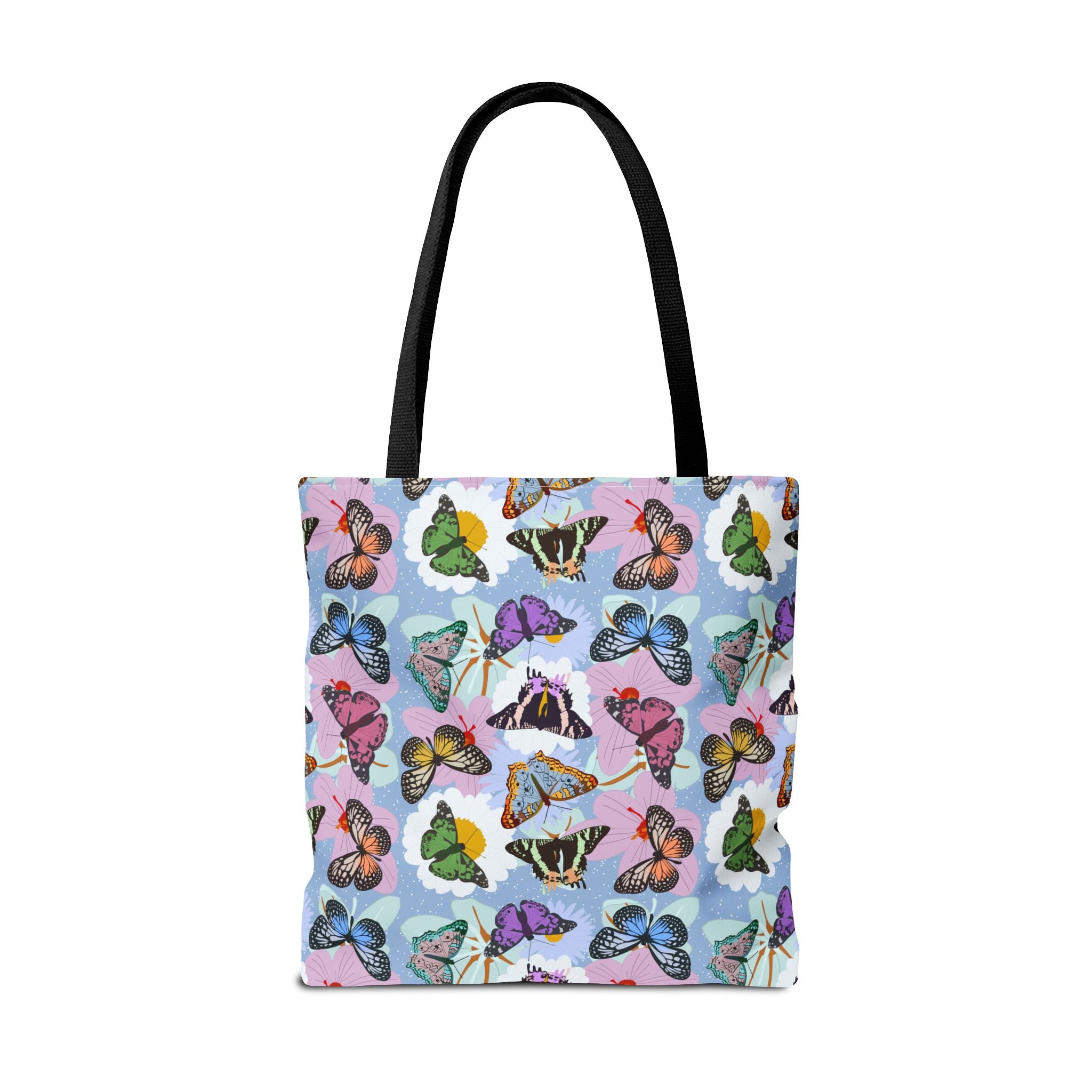 Tote Bag - Butterflies and Flowers