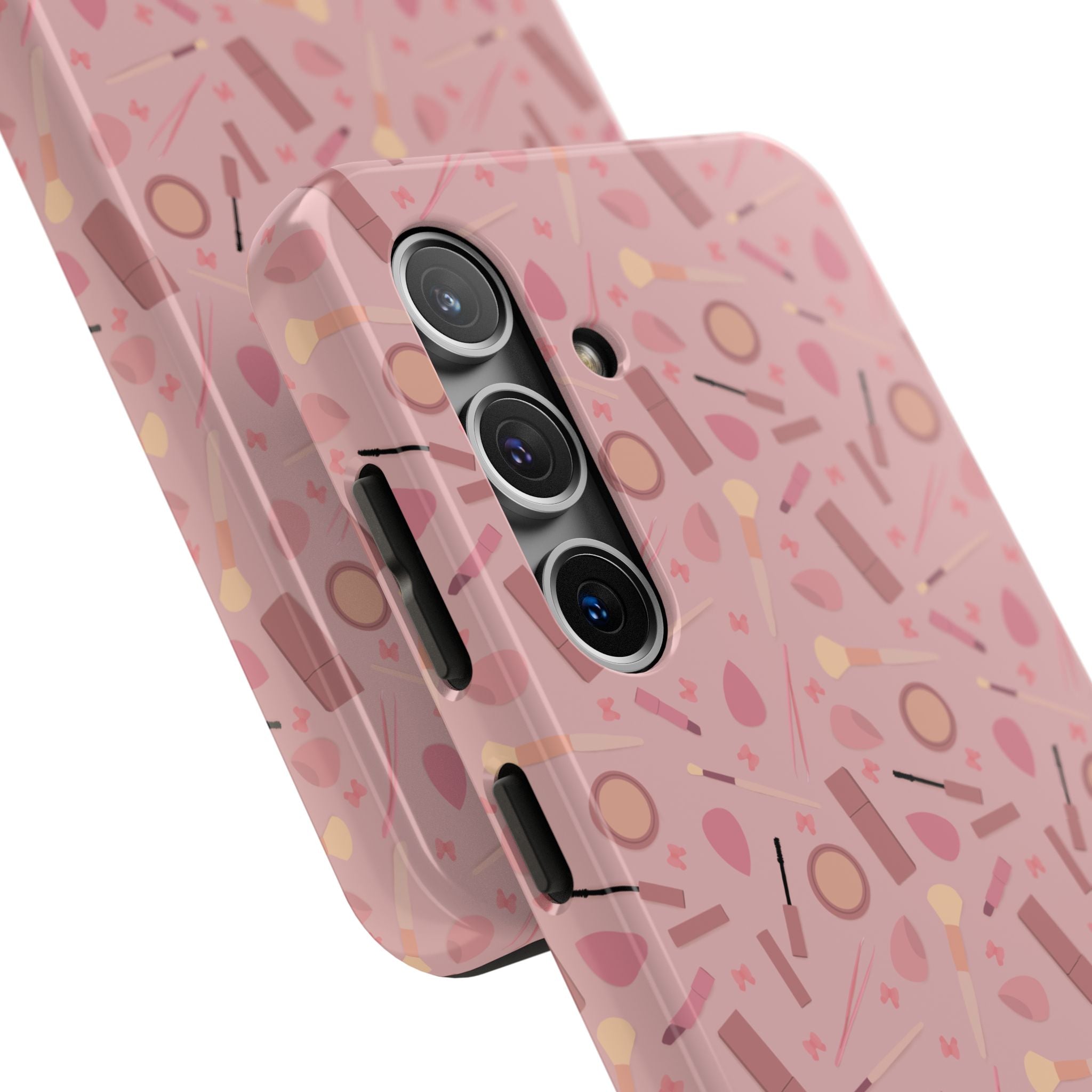Phone Case - Pink Aesthetic Makeup Design