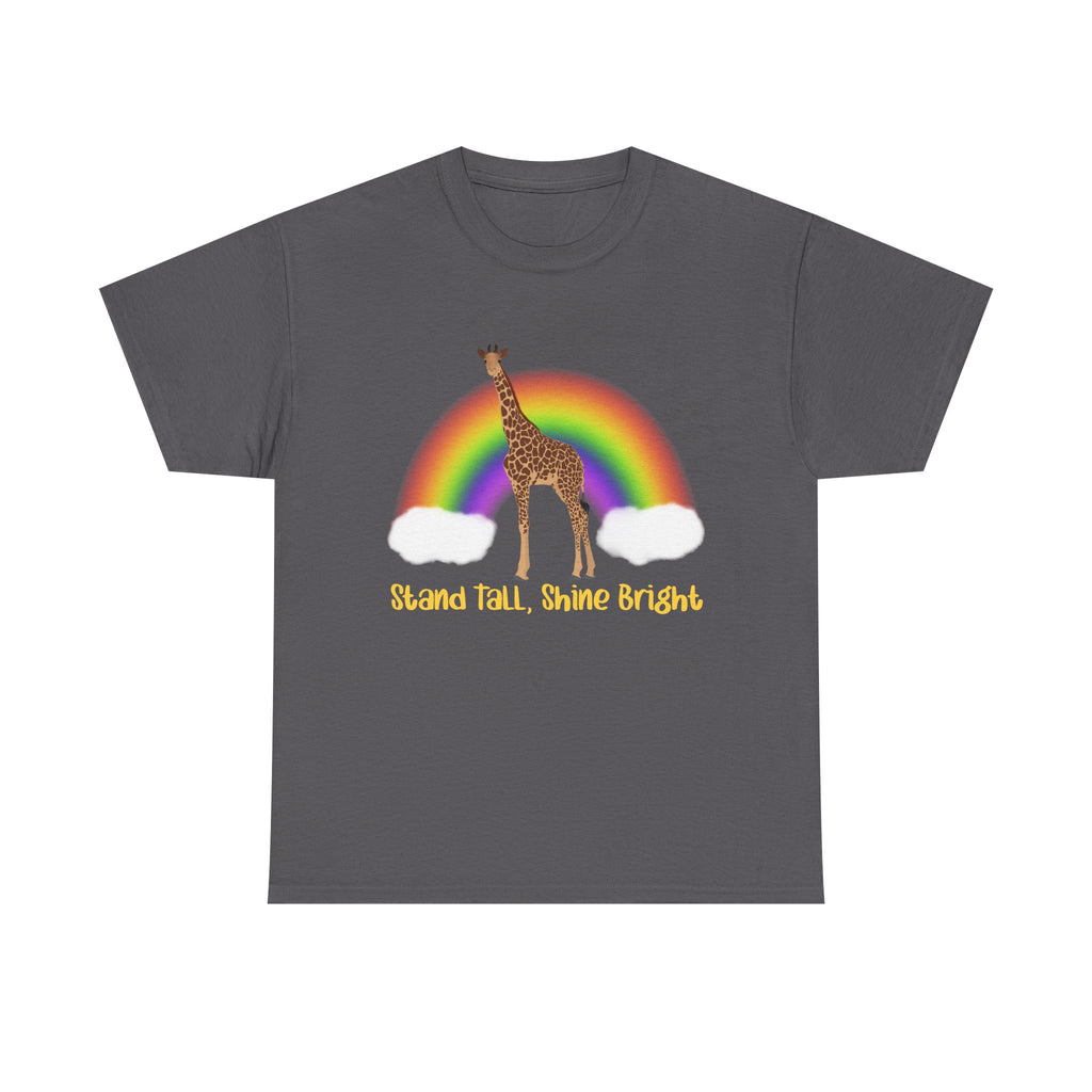 Unisex Heavy Cotton Tee - Stand Tall, Shine Bright