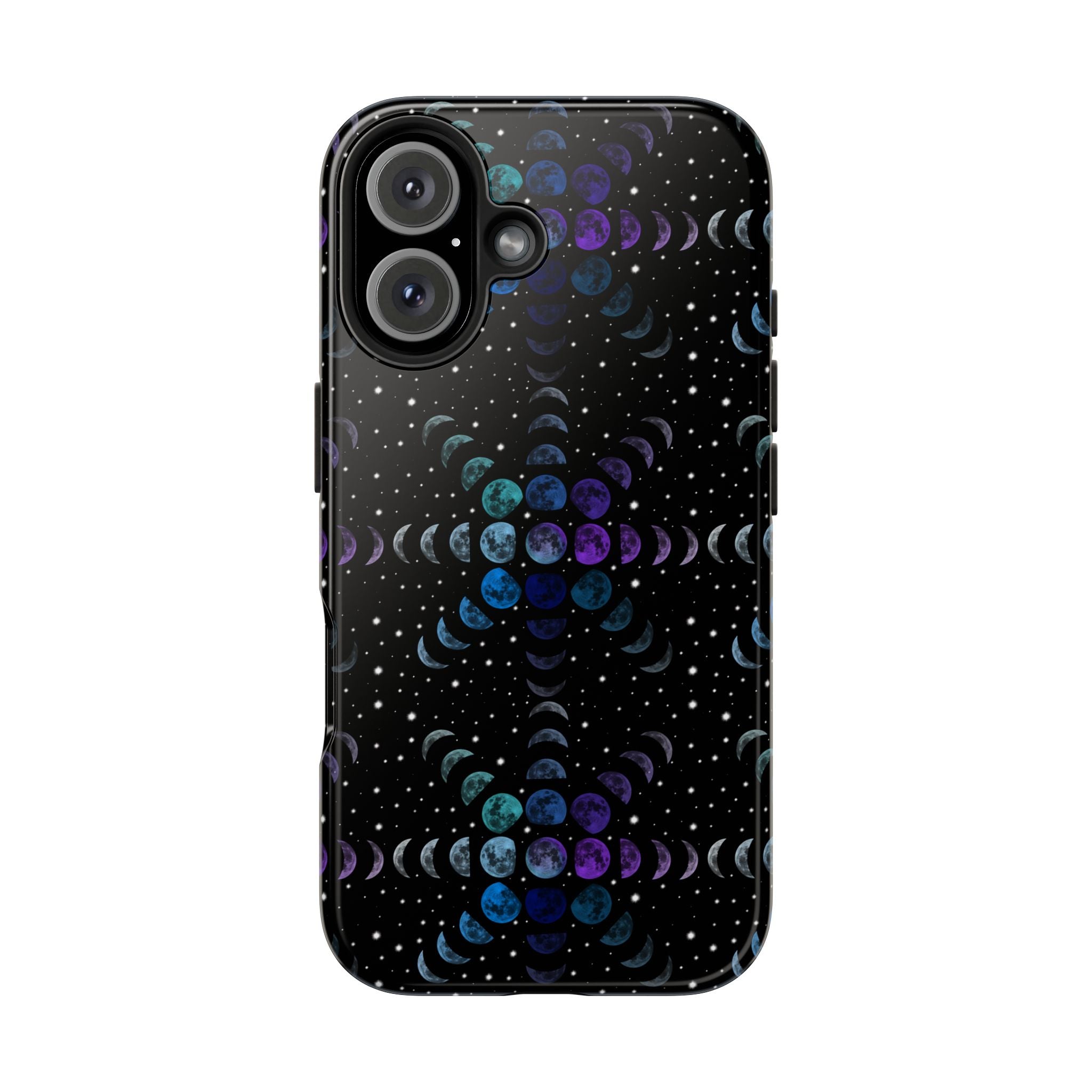 Tough Phone Cases - Multi-Colored Lunar Cycle