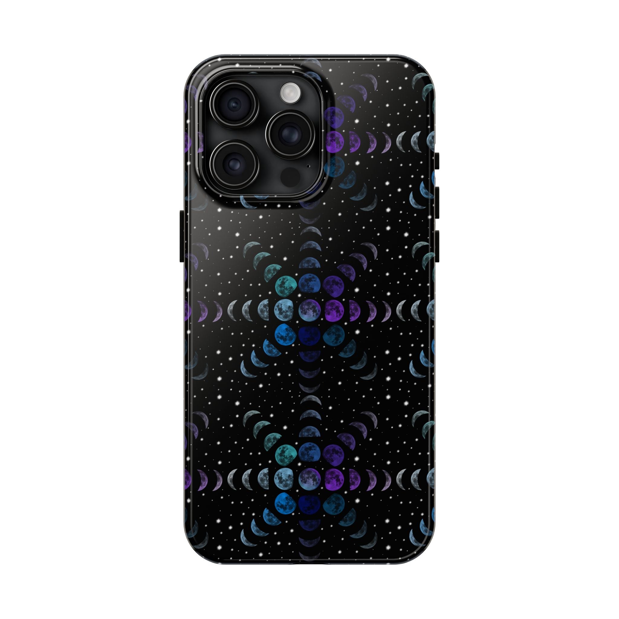 Tough Phone Cases - Multi-Colored Lunar Cycle