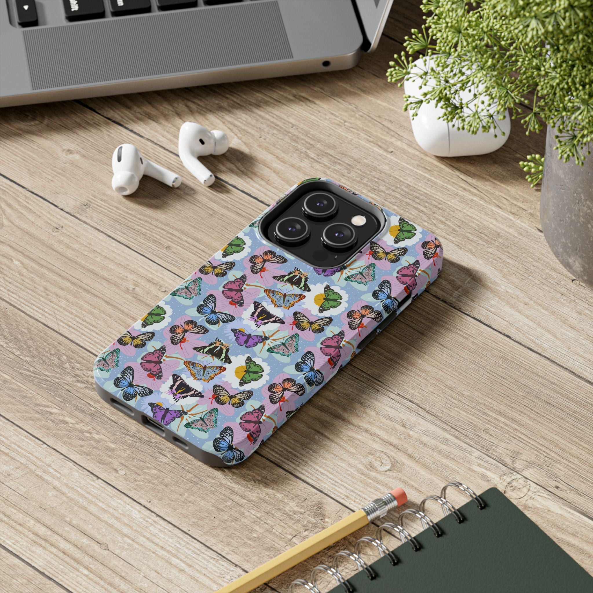 Tough Phone Cases - Butterflies and Flowers