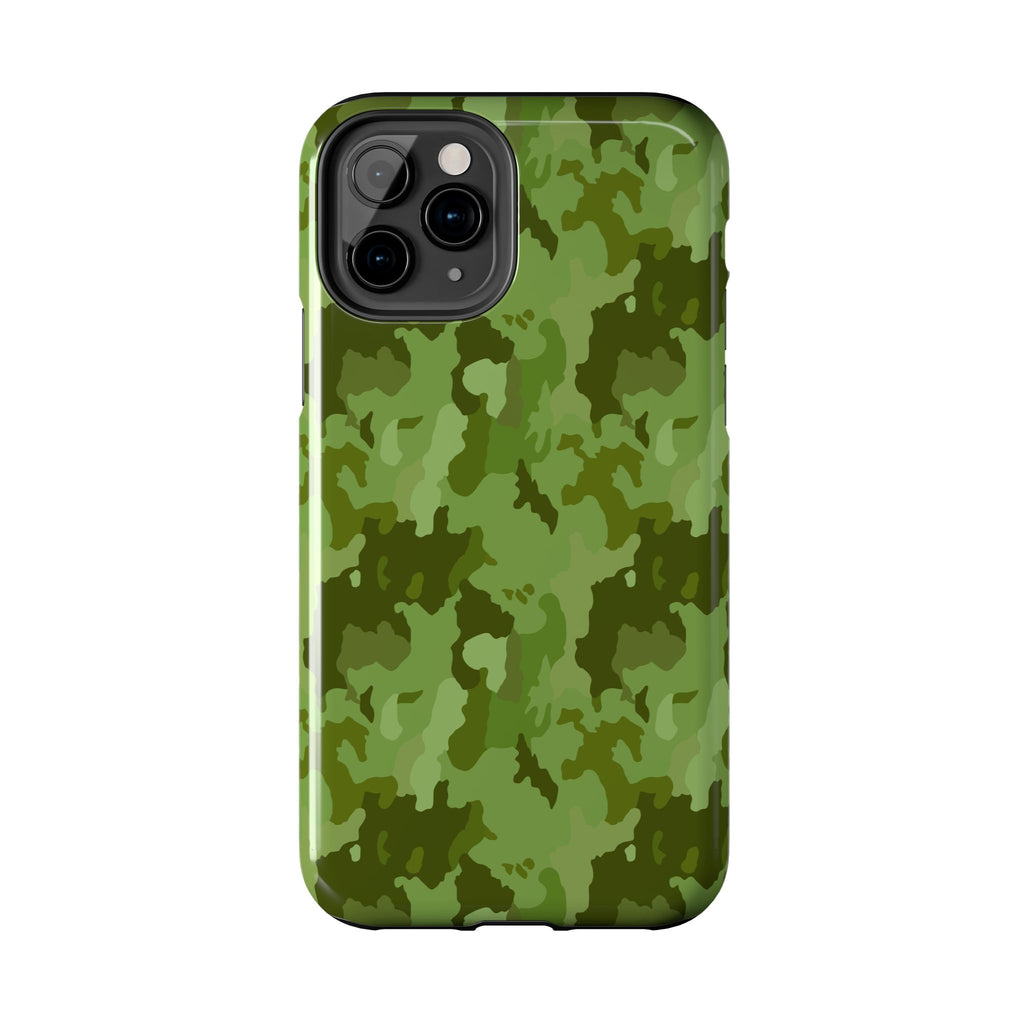 Tough Phone Cases - Green Camo