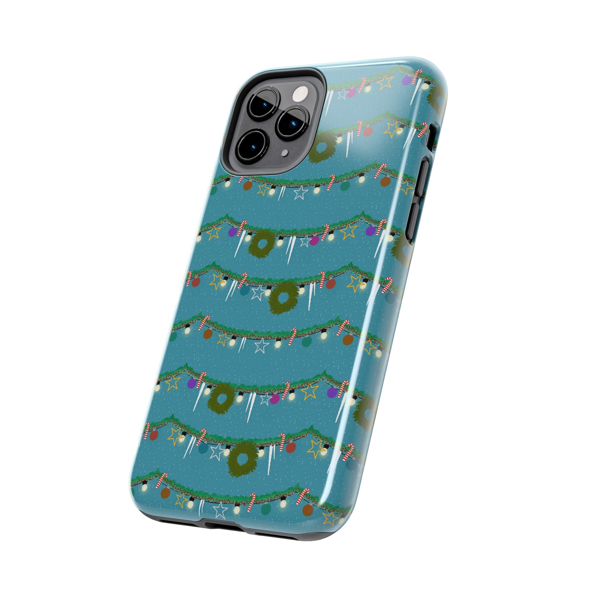 Tough Phone Cases - Christmas Garland