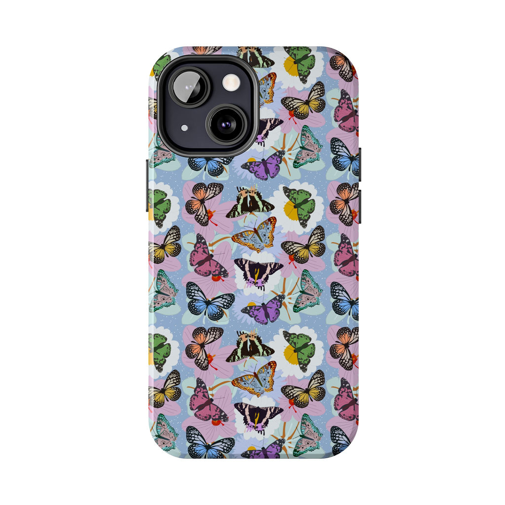 Tough Phone Cases - Butterflies and Flowers