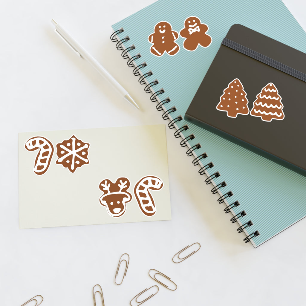 Sticker Sheet - Gingerbread Cookies