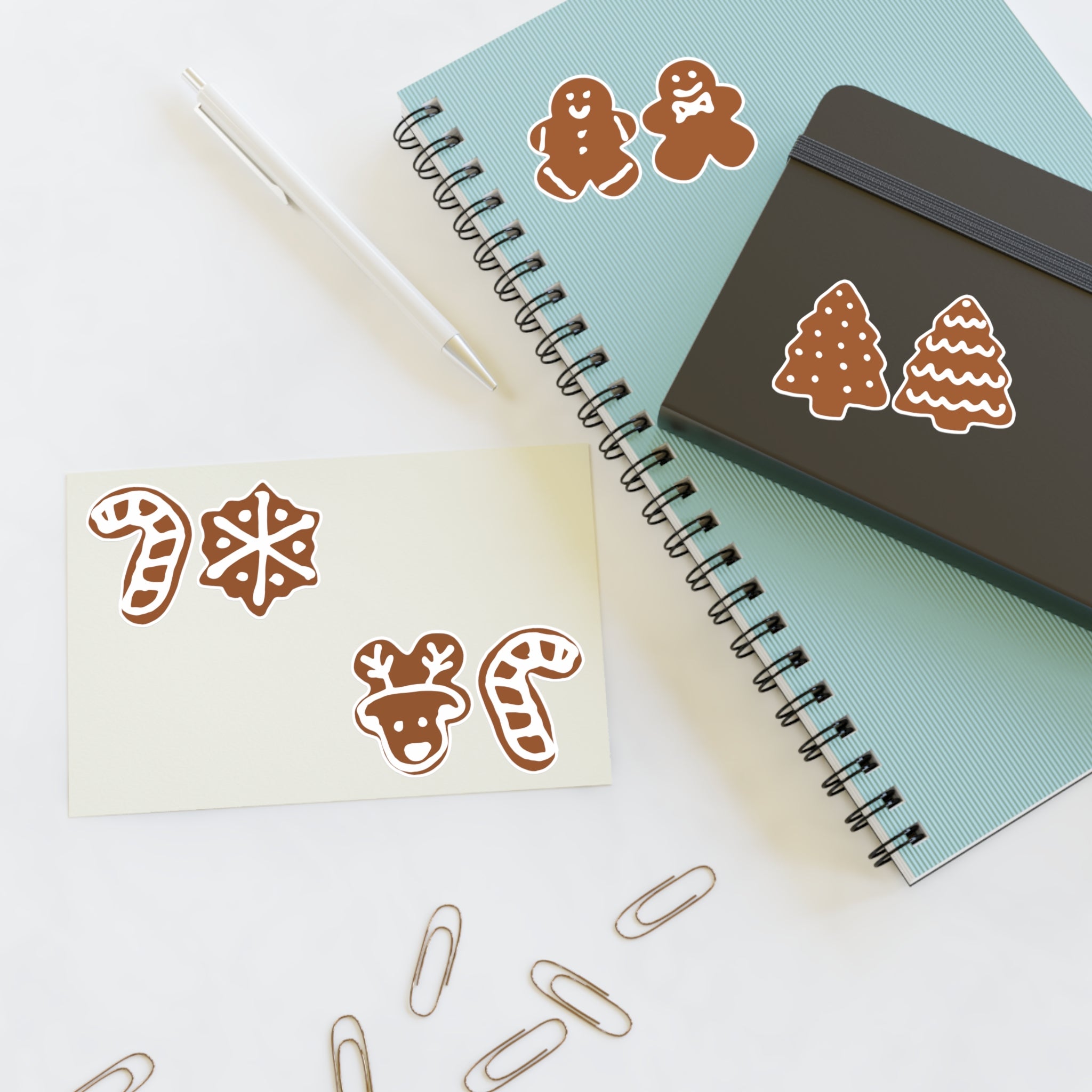 Sticker Sheet - Gingerbread Cookies