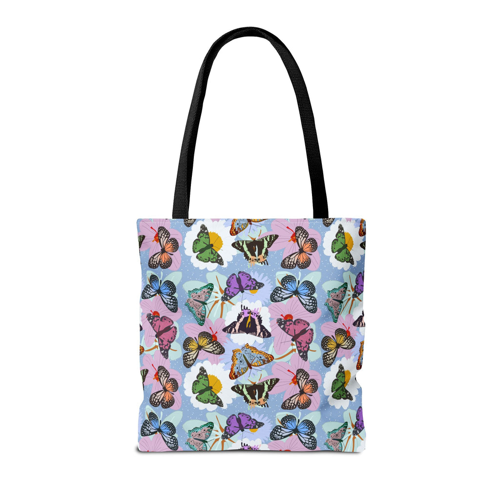 Tote Bag - Butterflies and Flowers