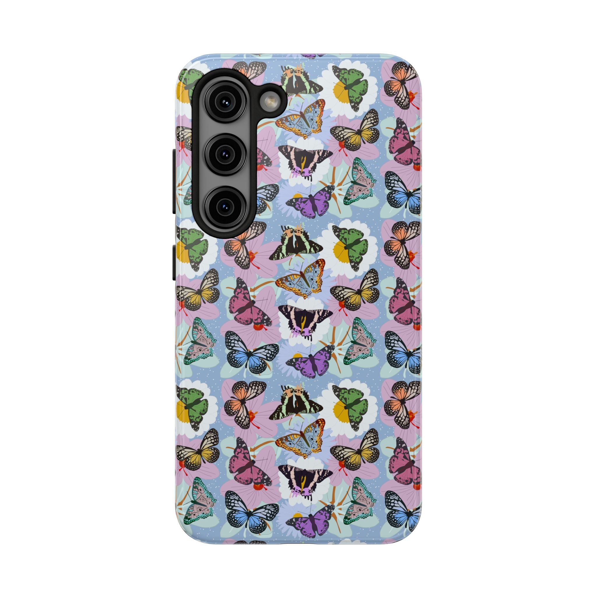 Tough Phone Cases - Butterflies and Flowers