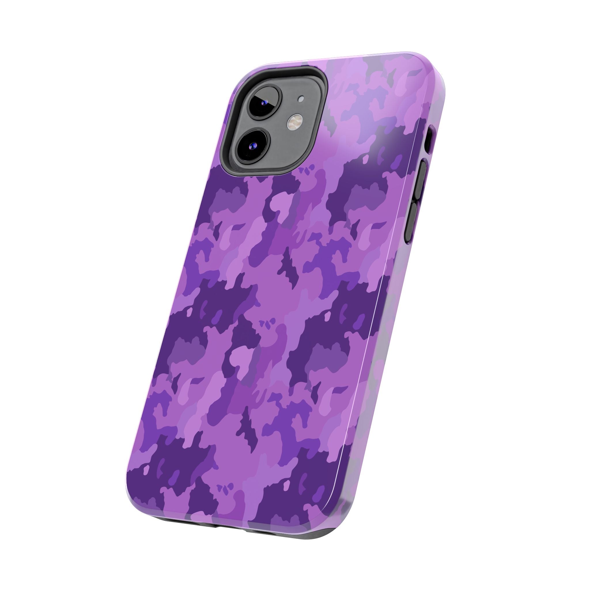 Tough Phone Cases - Purple Camo