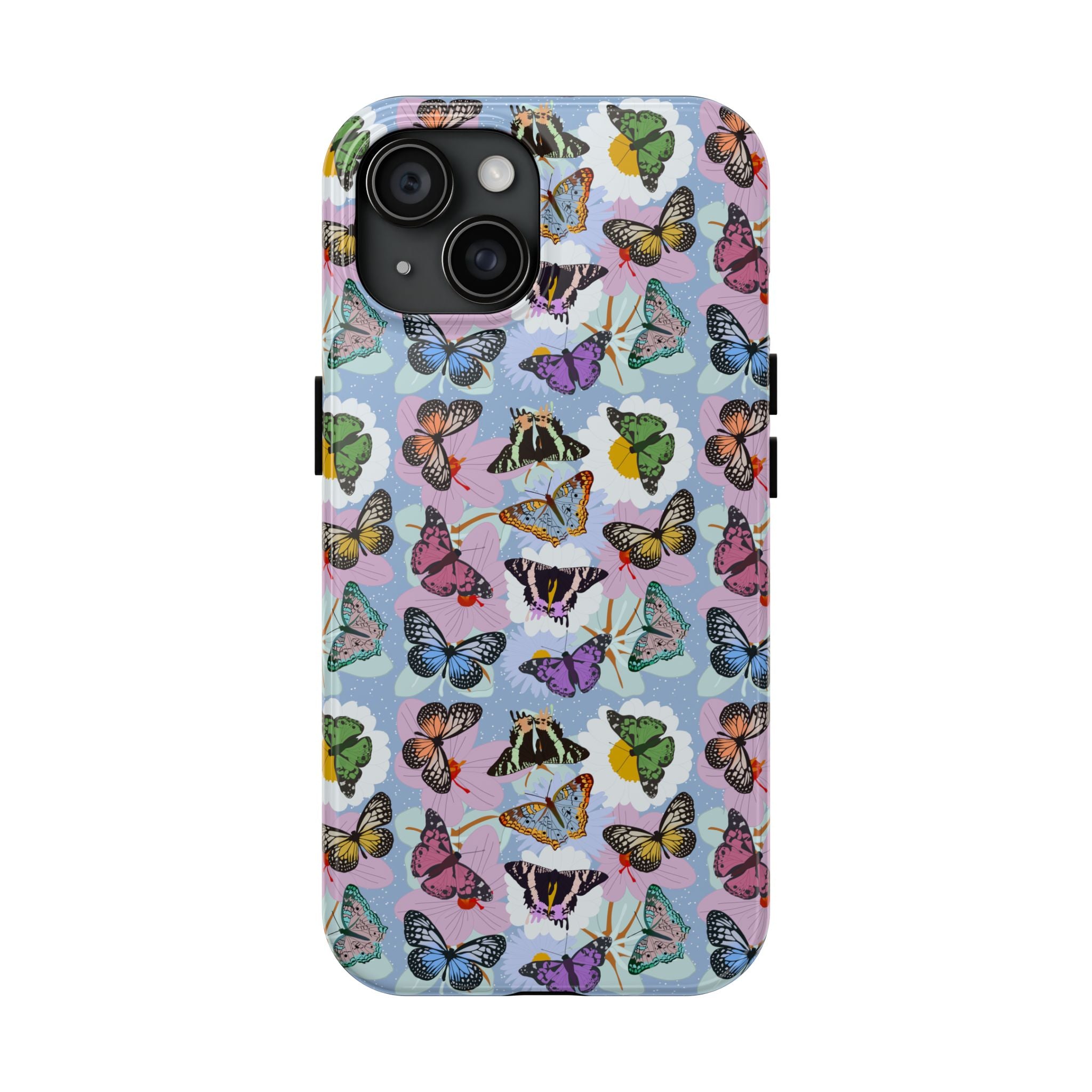 Tough Phone Cases - Butterflies and Flowers