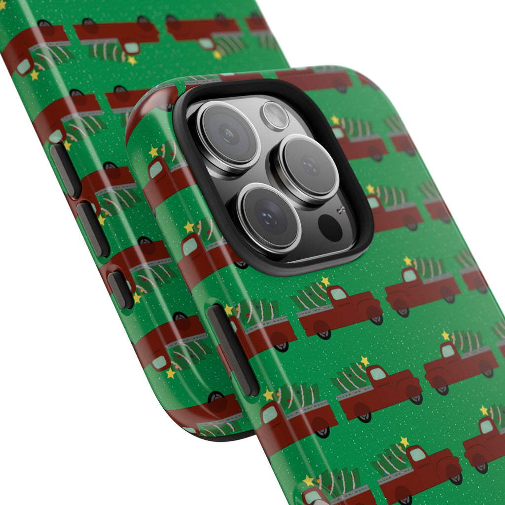 Tough Phone Cases - Merry Truckmas