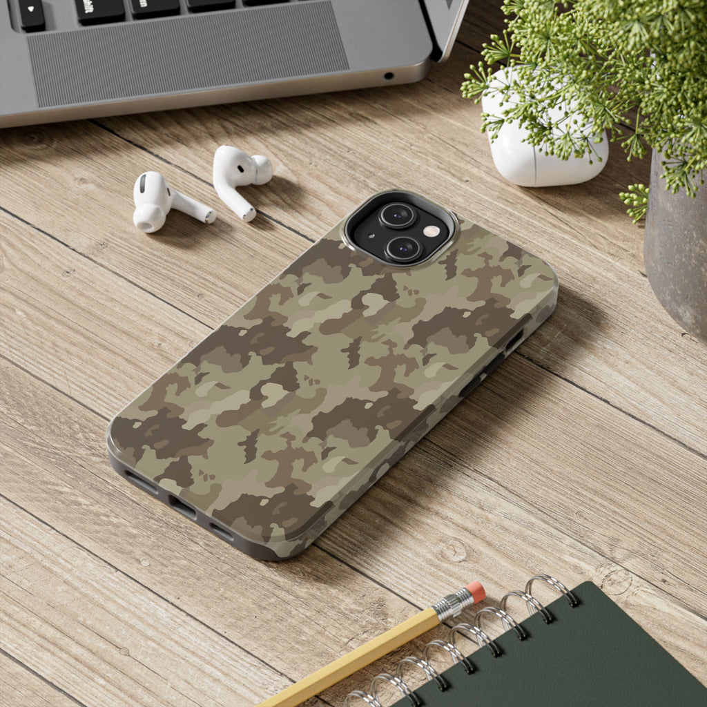Tough Phone Cases - Desert Camo