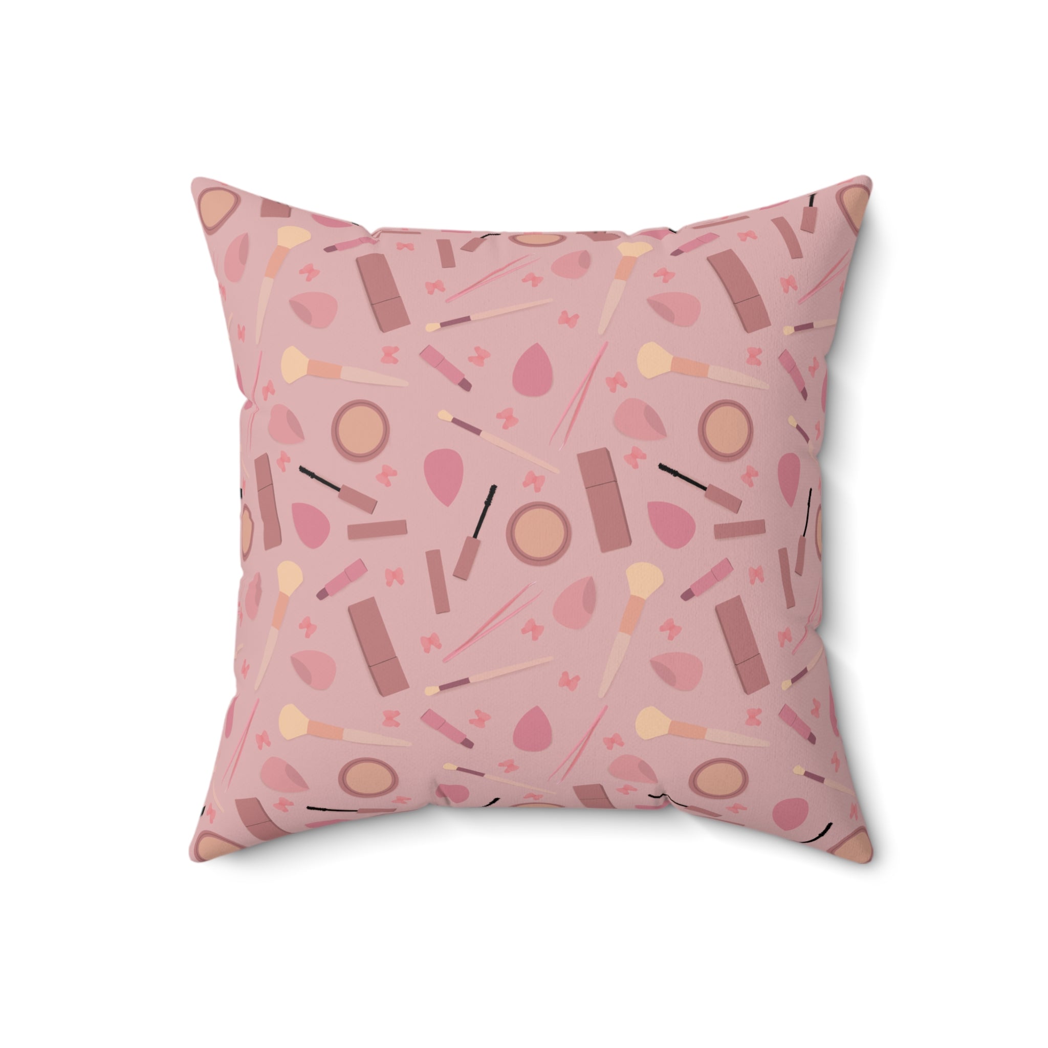 Spun Polyester Square Pillow - Make Up Collection
