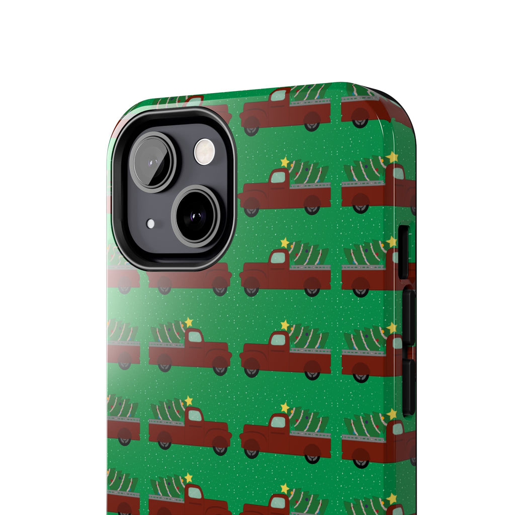 Tough Phone Cases - Merry Truckmas