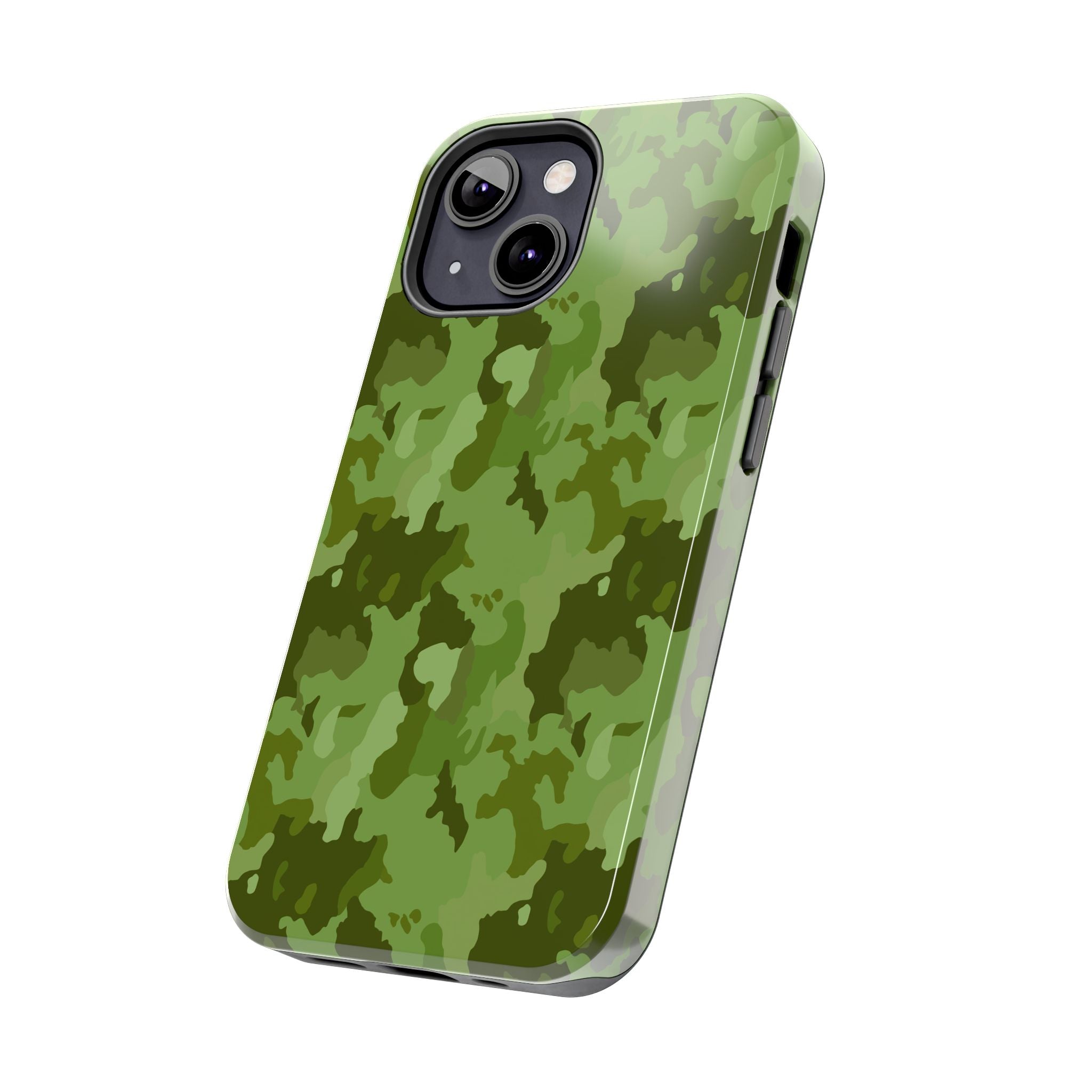 Tough Phone Cases - Green Camo