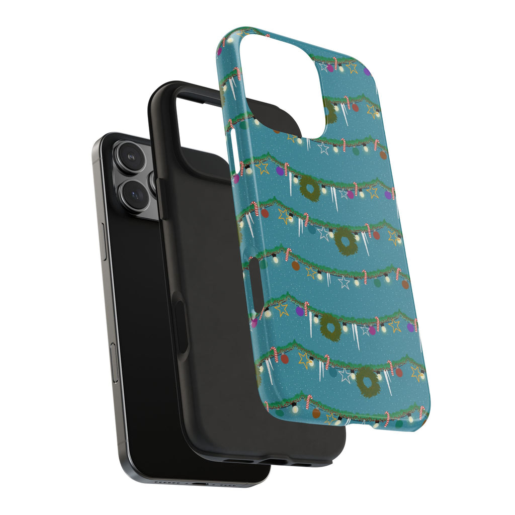 Tough Phone Cases - Christmas Garland