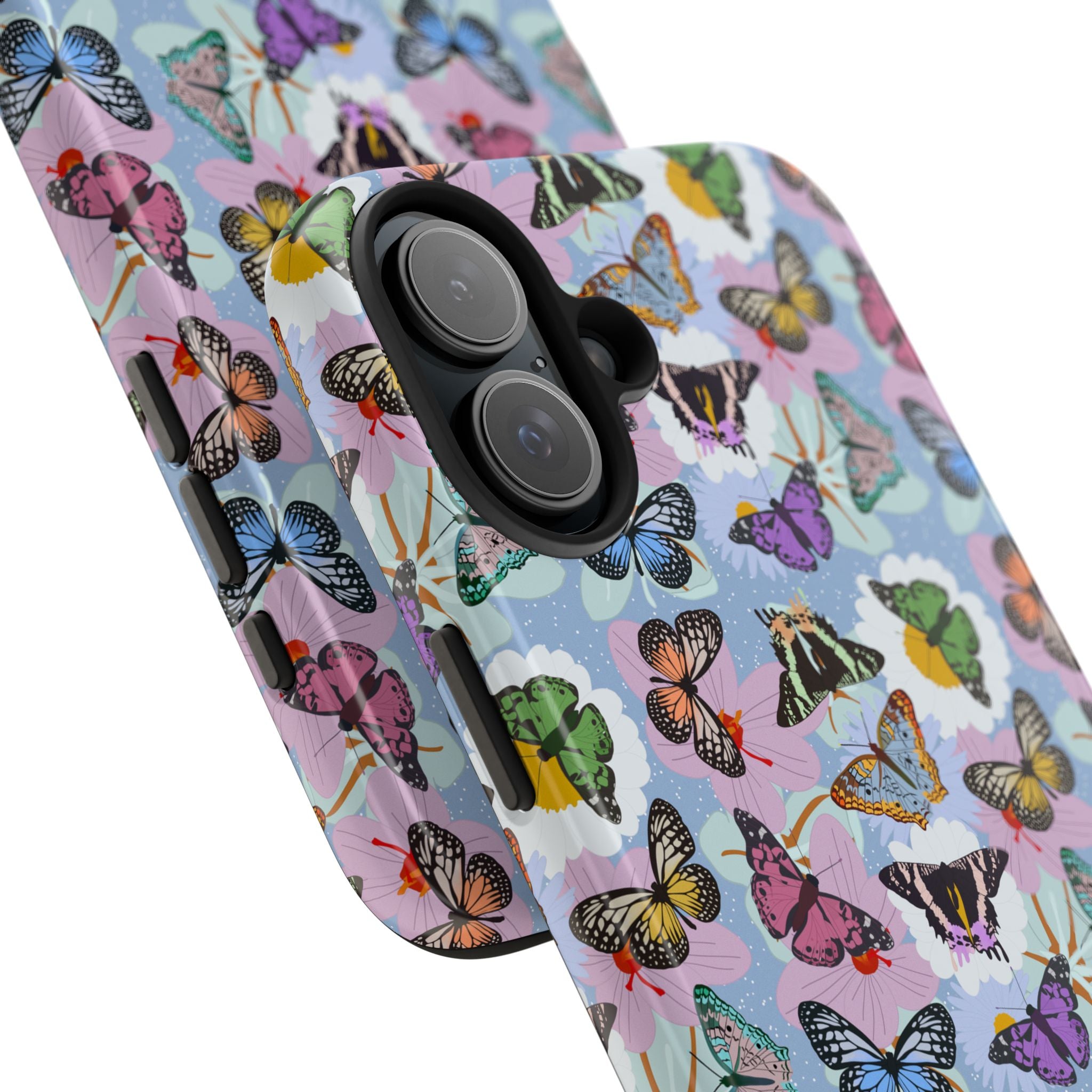 Tough Phone Cases - Butterflies and Flowers