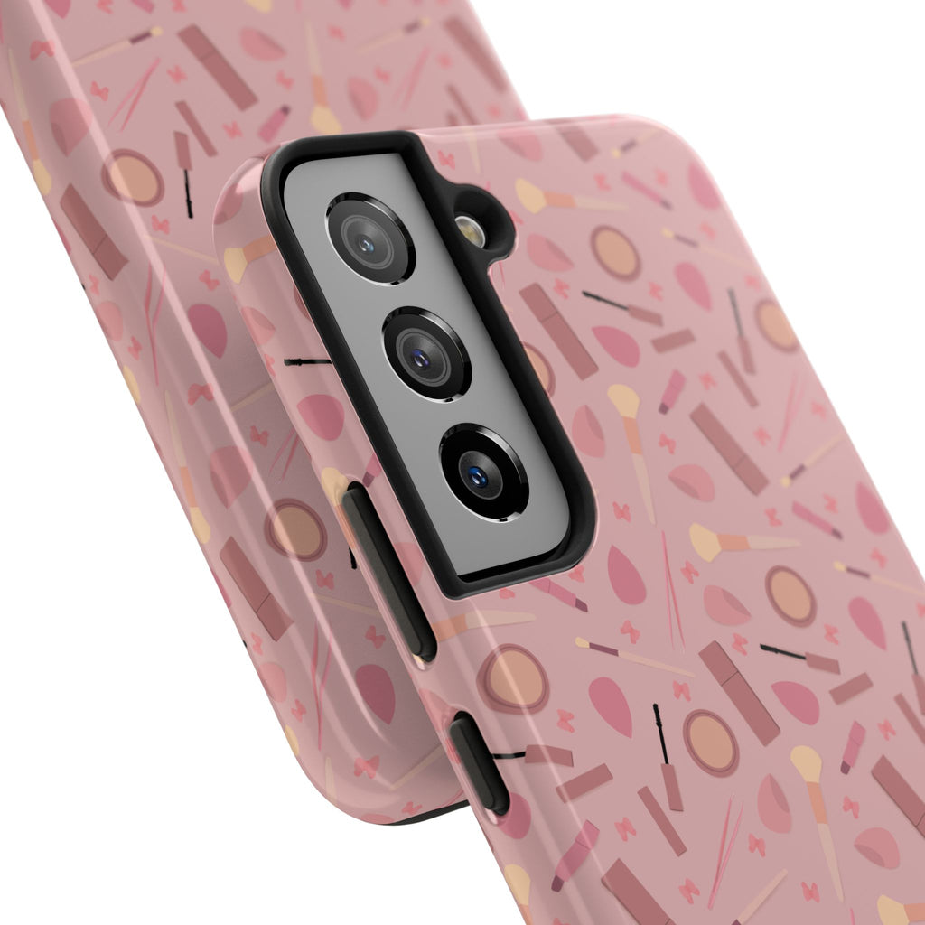 Phone Case - Pink Aesthetic Makeup Design