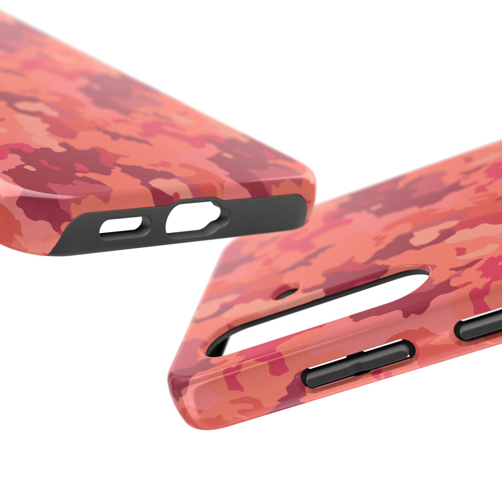 Tough Phone Cases - Hot Pink Camo