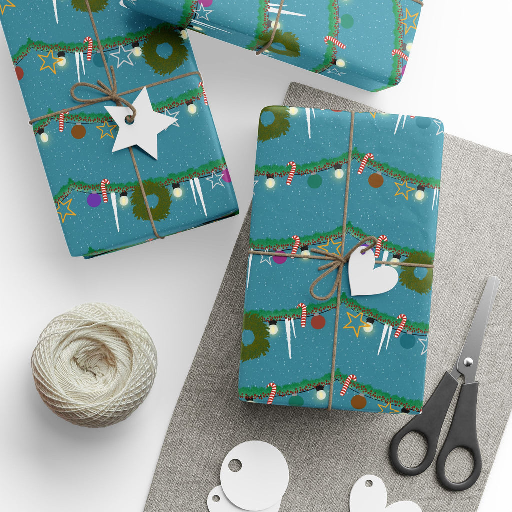 Wrapping Papers - Christmas Garland